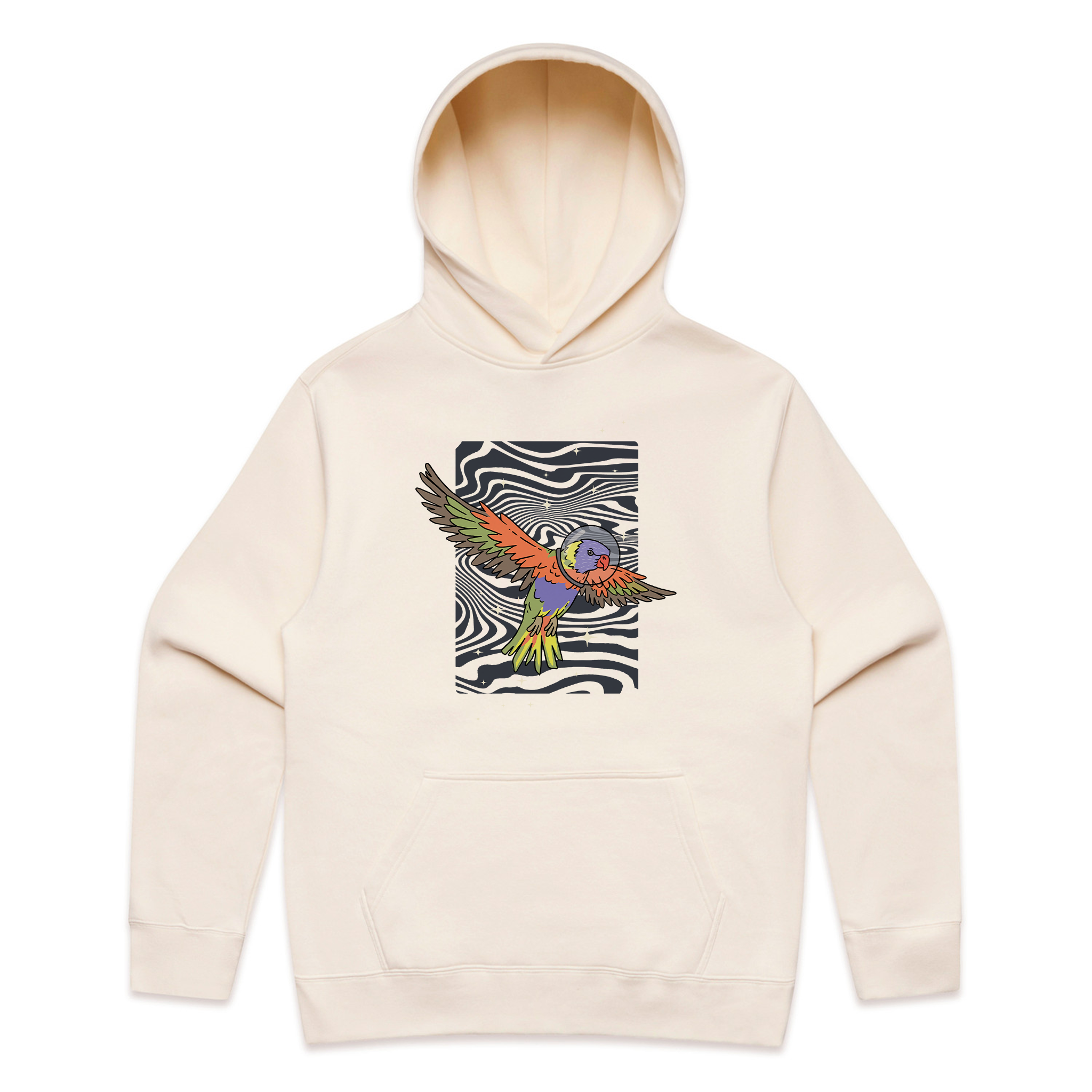 Space Lorikeet Hoodie