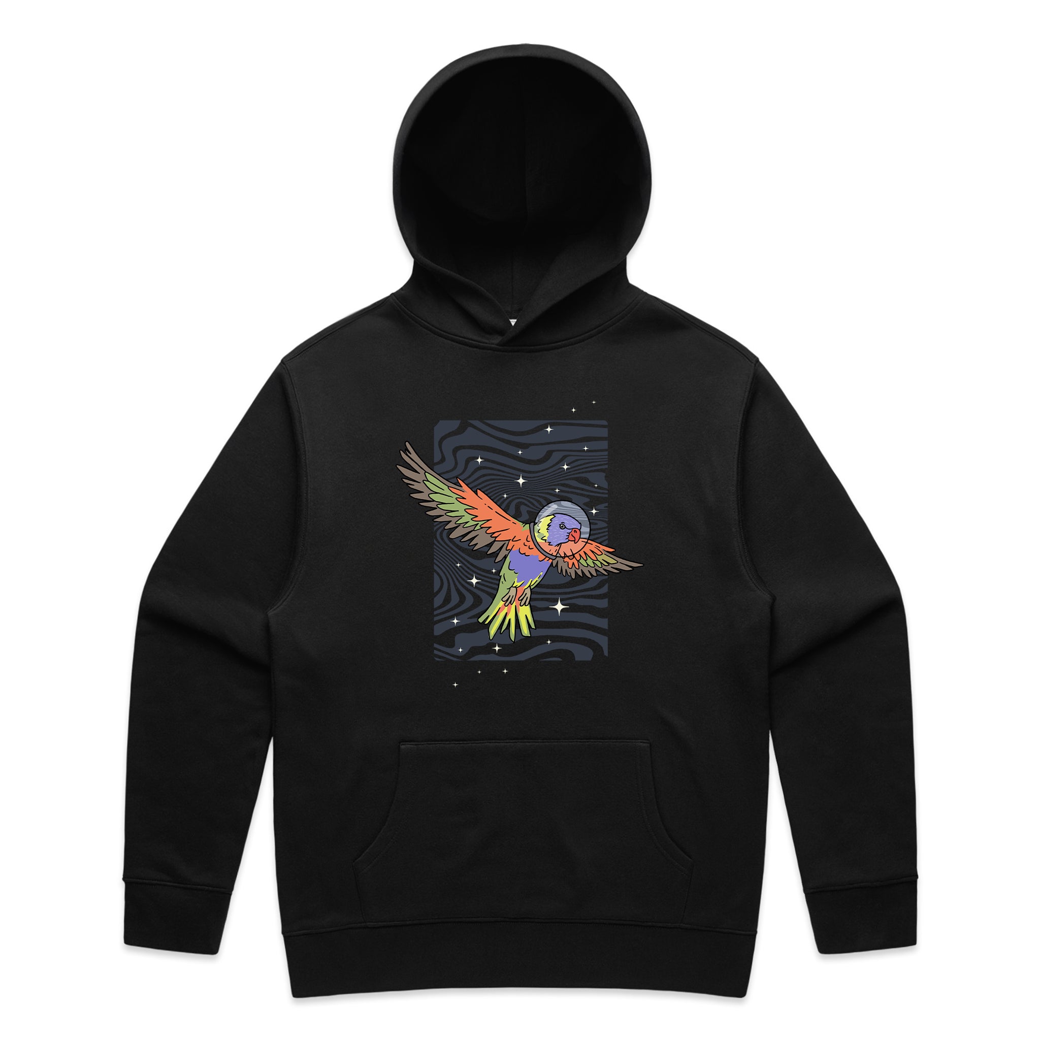 Space Lorikeet Hoodie