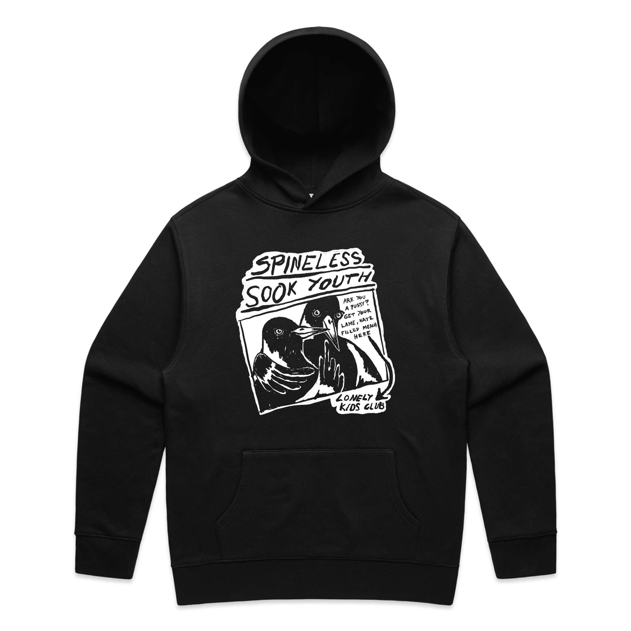 Spineless Sook Youth Hoodie