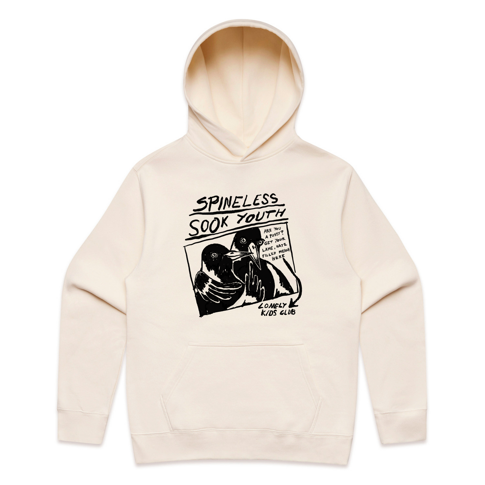 Spineless Sook Youth Hoodie