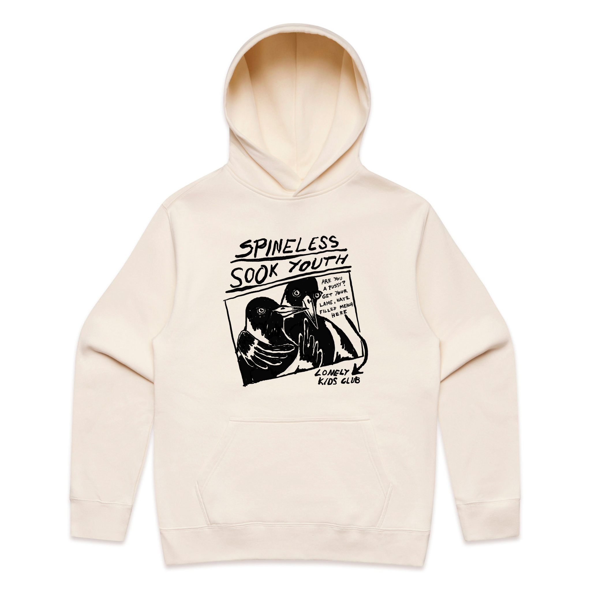 Spineless Sook Youth Hoodie