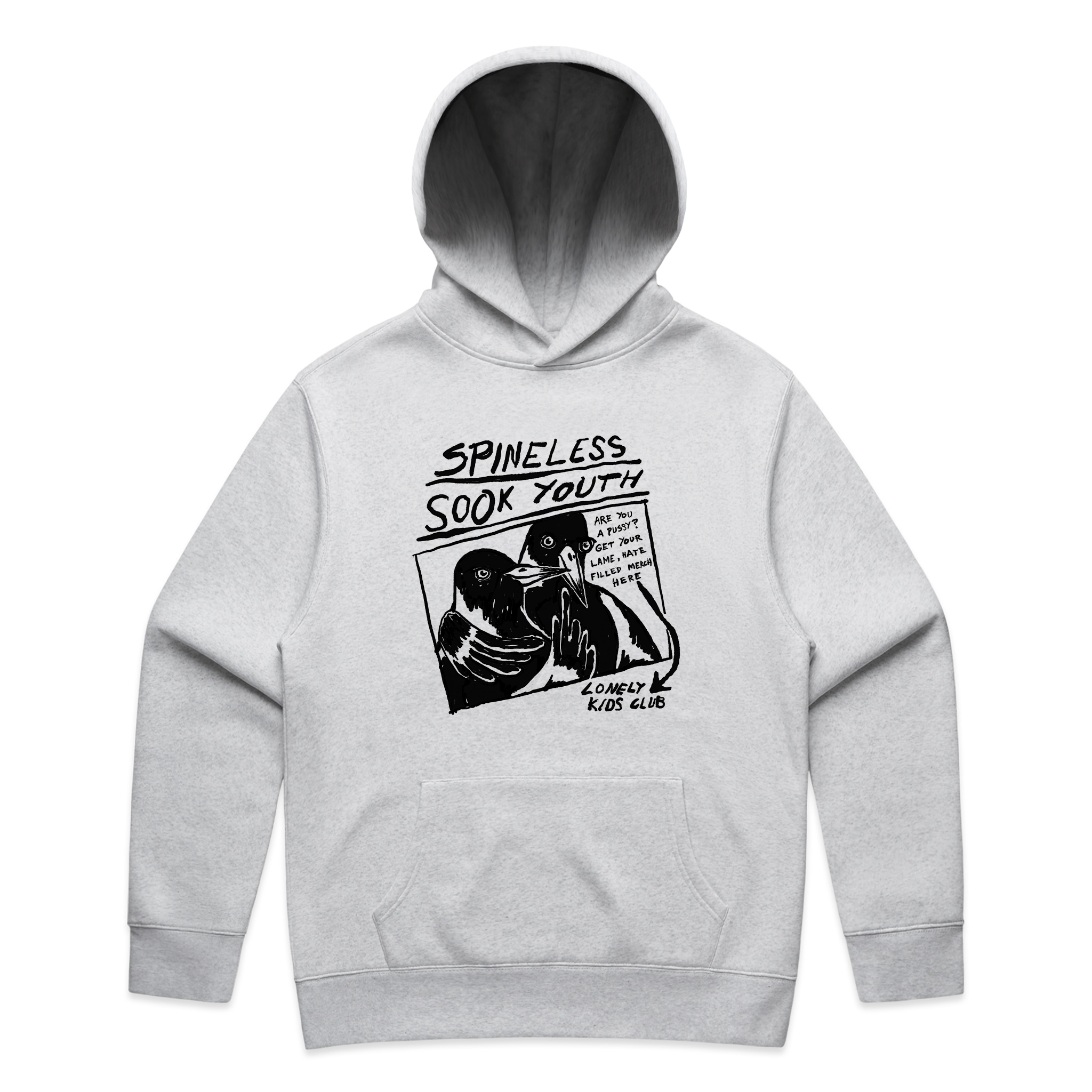 Spineless Sook Youth Hoodie