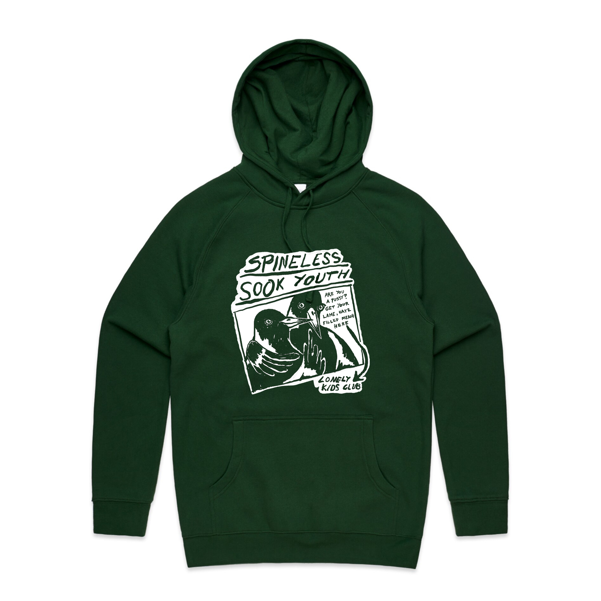 Spineless Sook Youth Hoodie