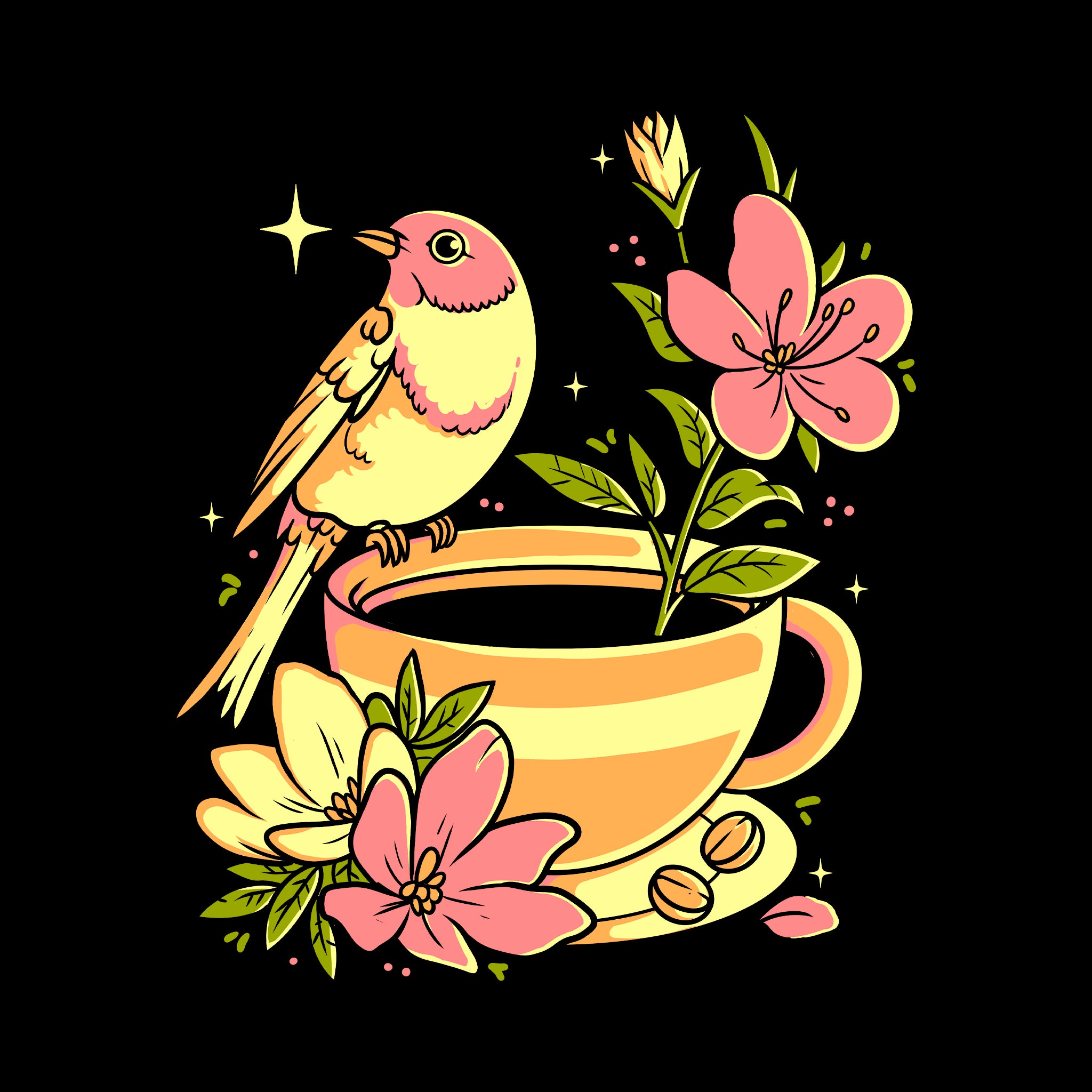 Spring Coffee Tee