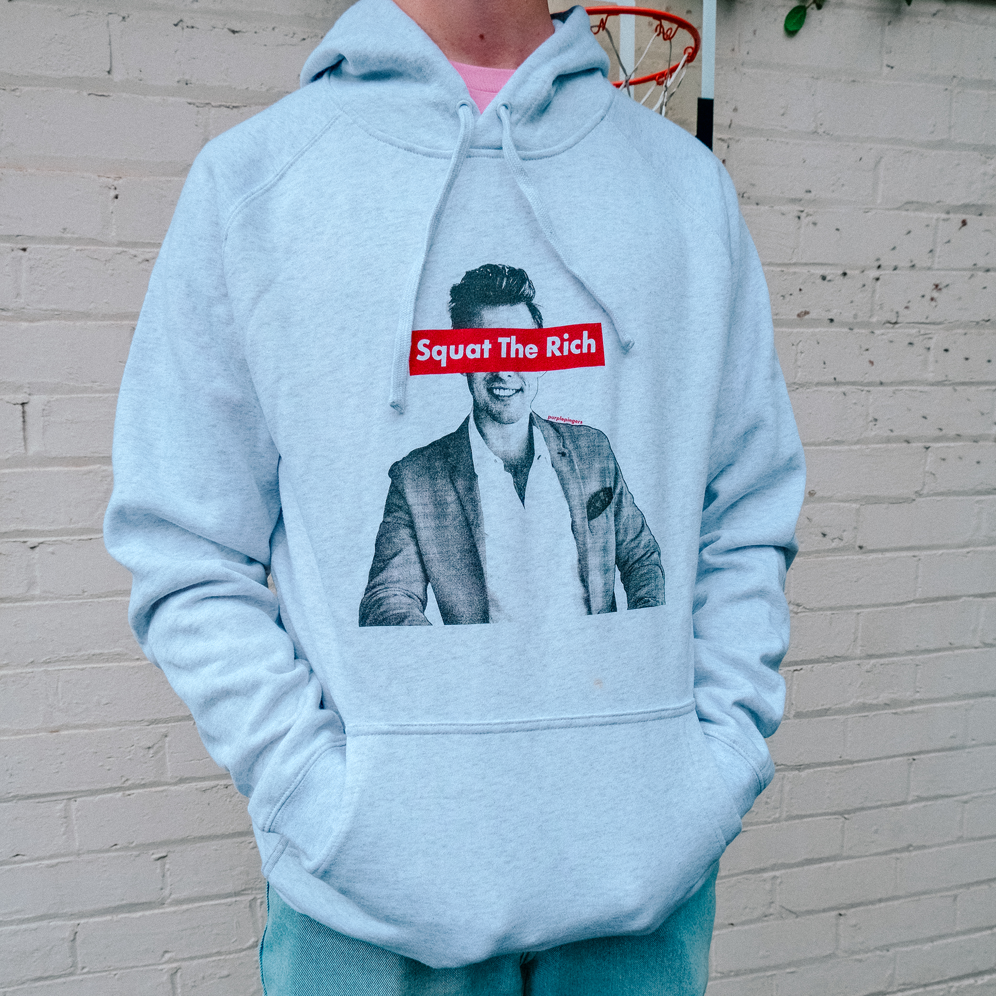Squat The Rich Hoodie