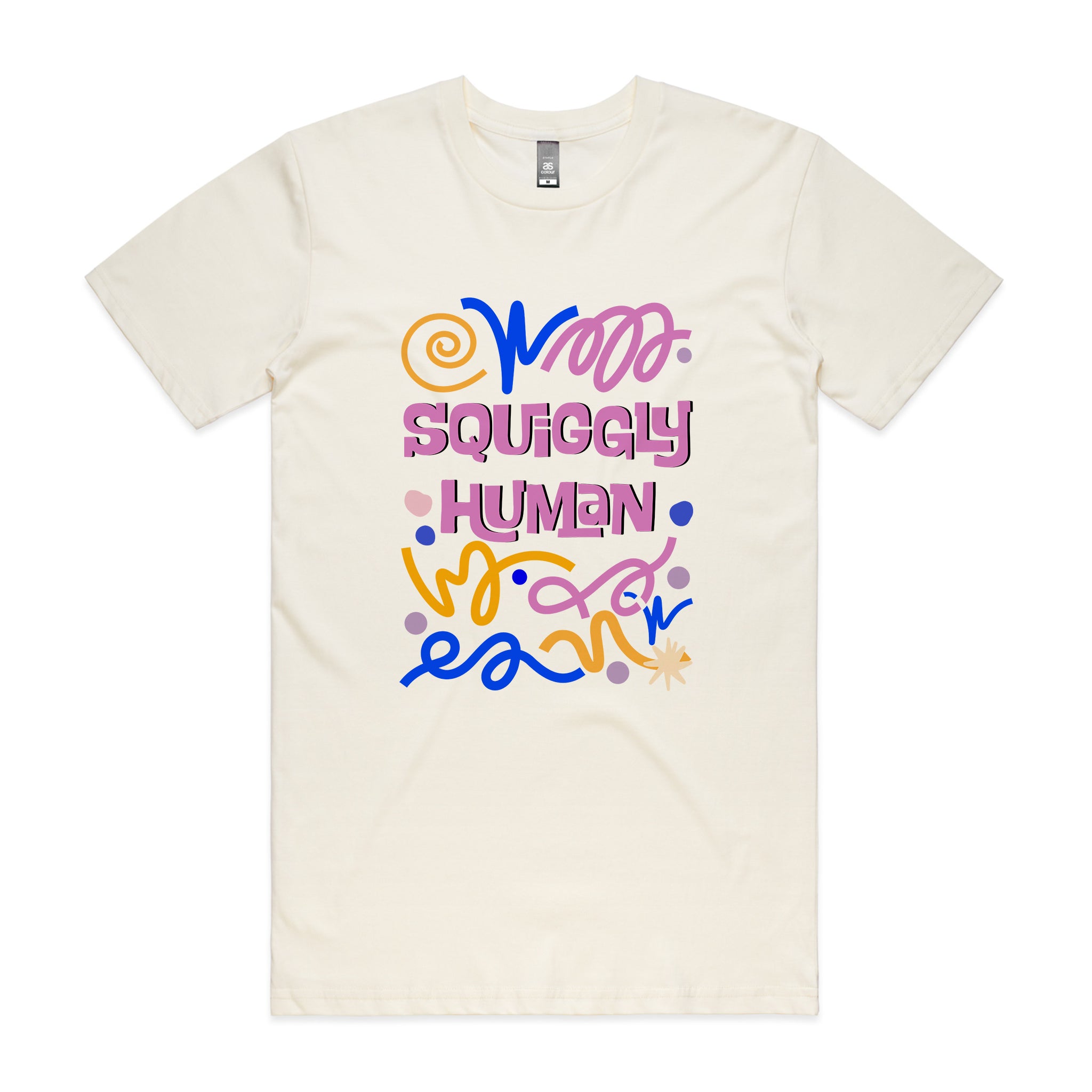 Squiggly Human Tee