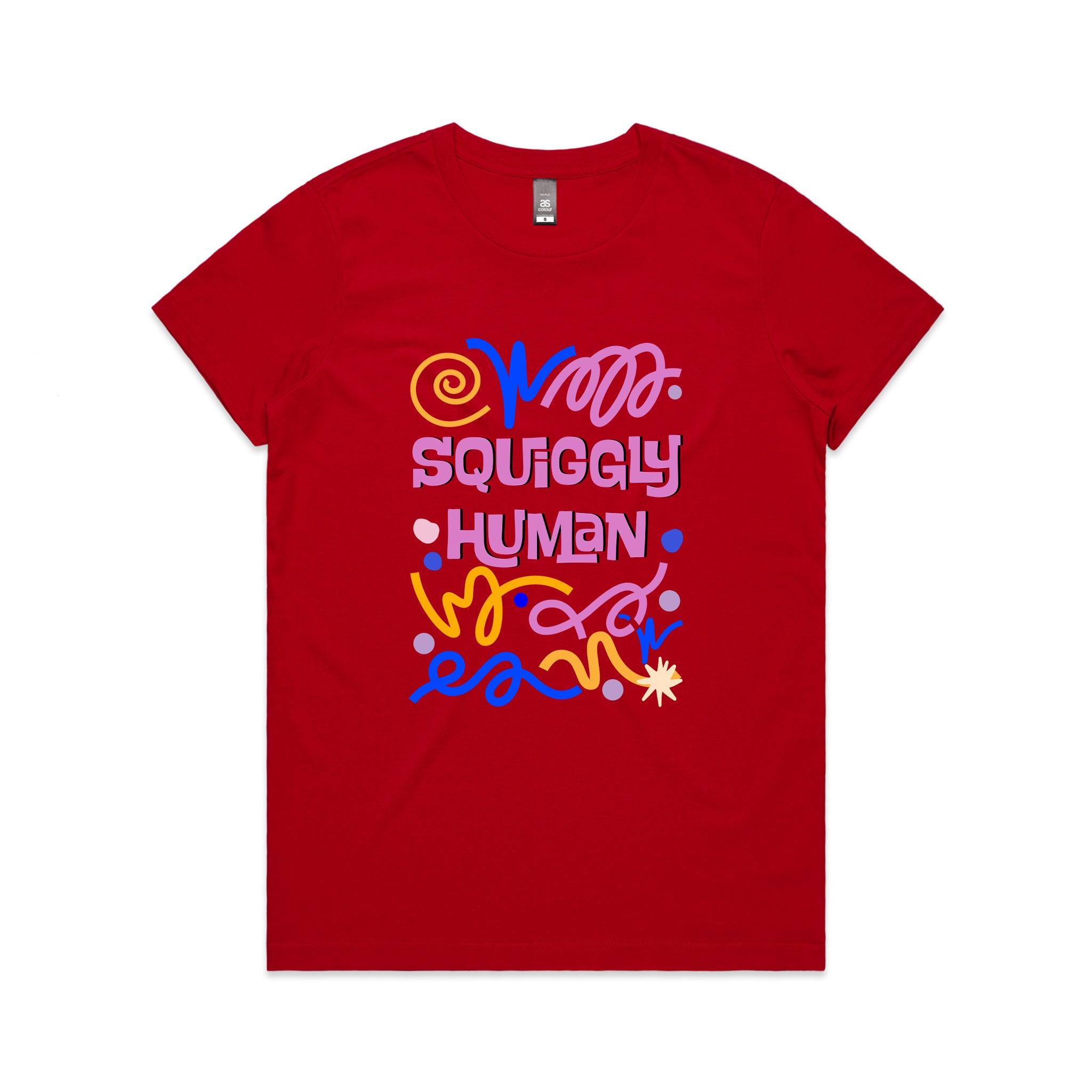 Squiggly Human Tee