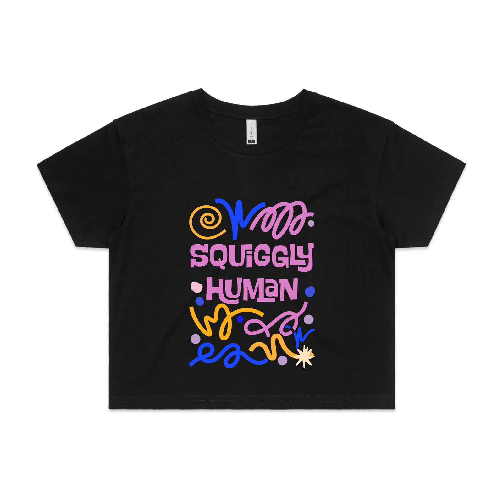 Squiggly Human Tee
