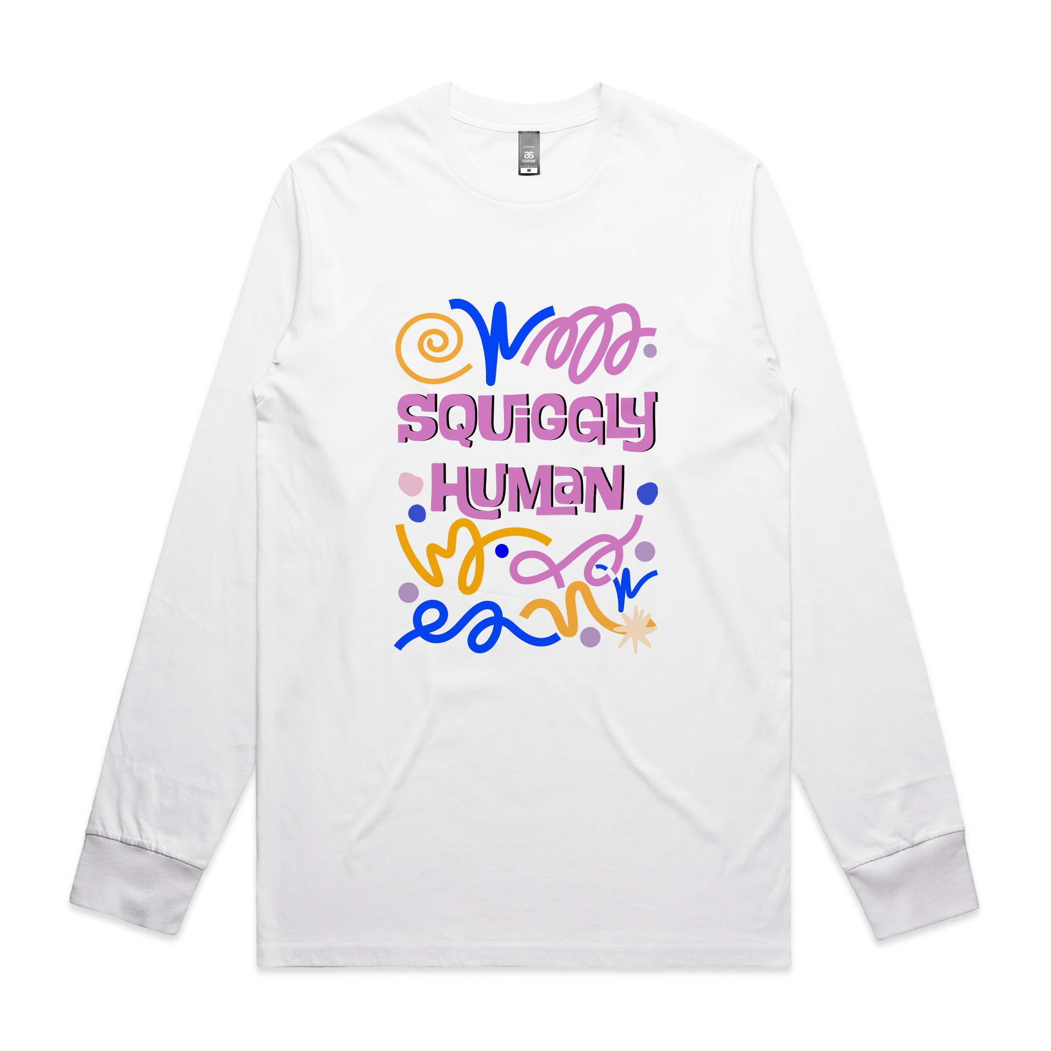 Squiggly Human Tee