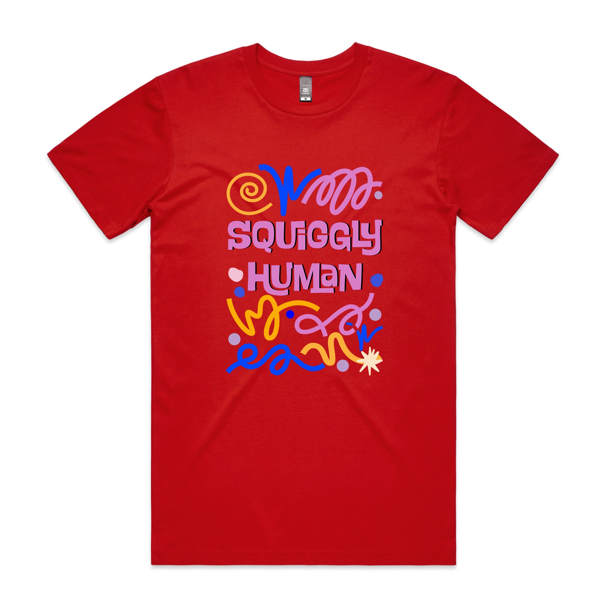 Squiggly Human Tee
