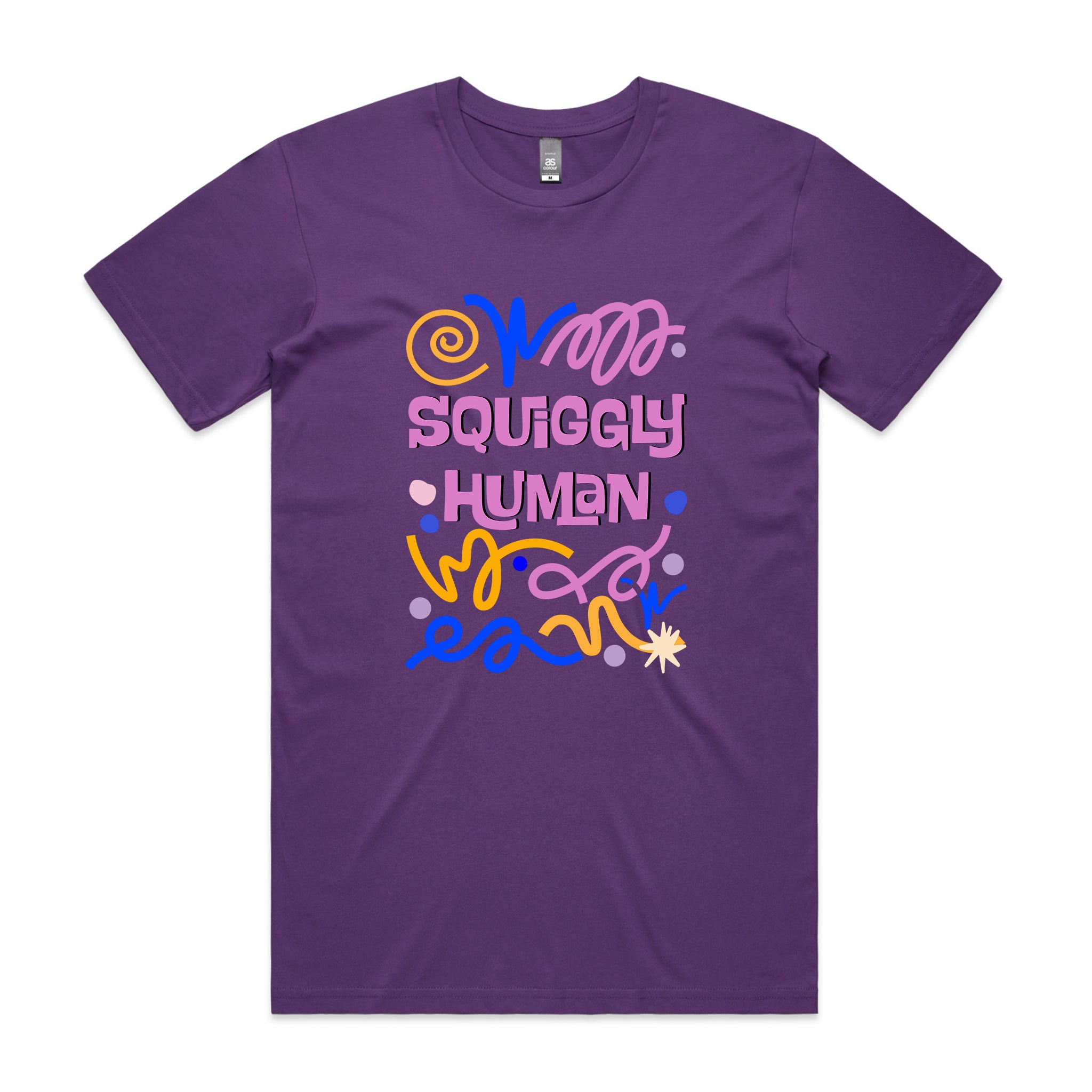 Squiggly Human Tee