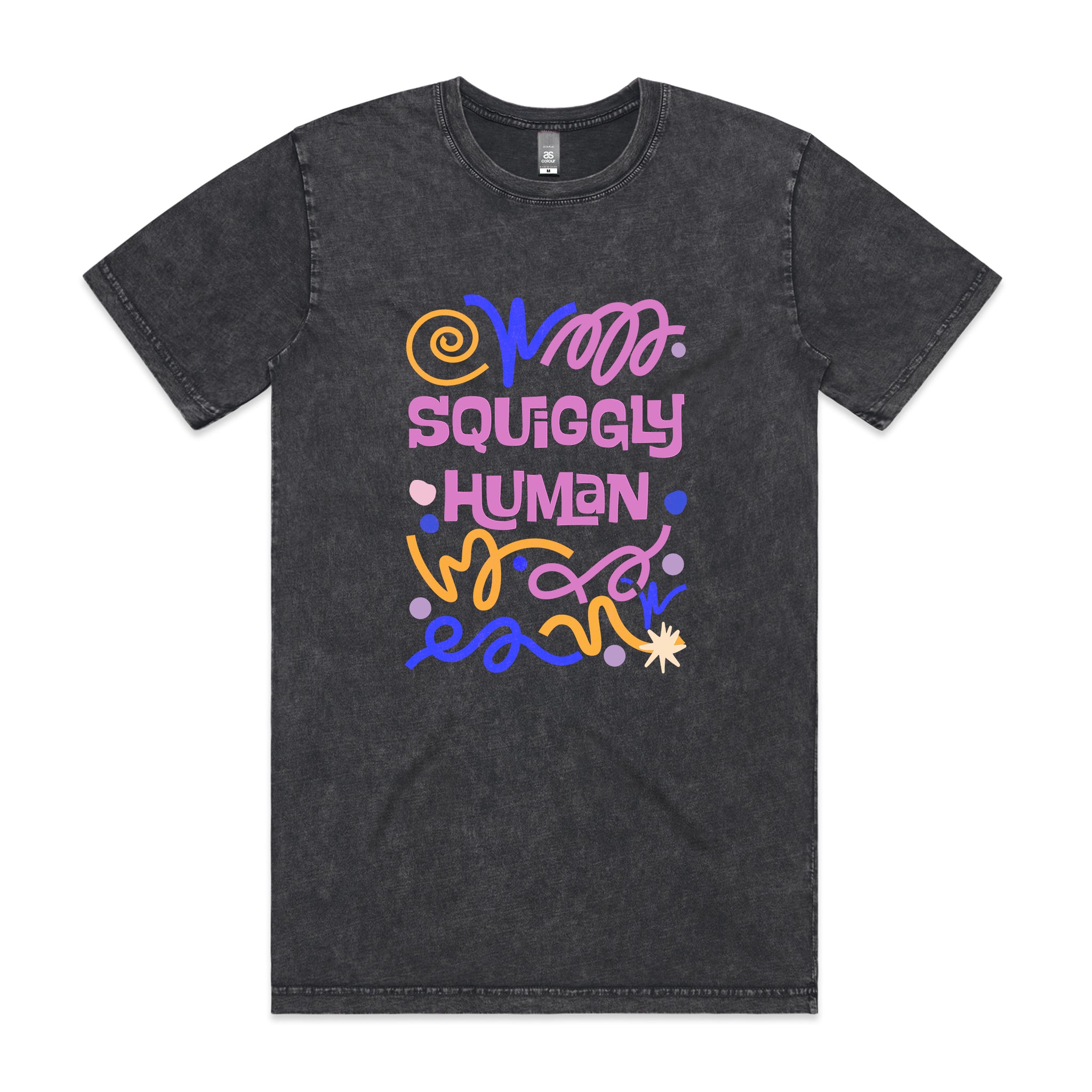 Squiggly Human Tee