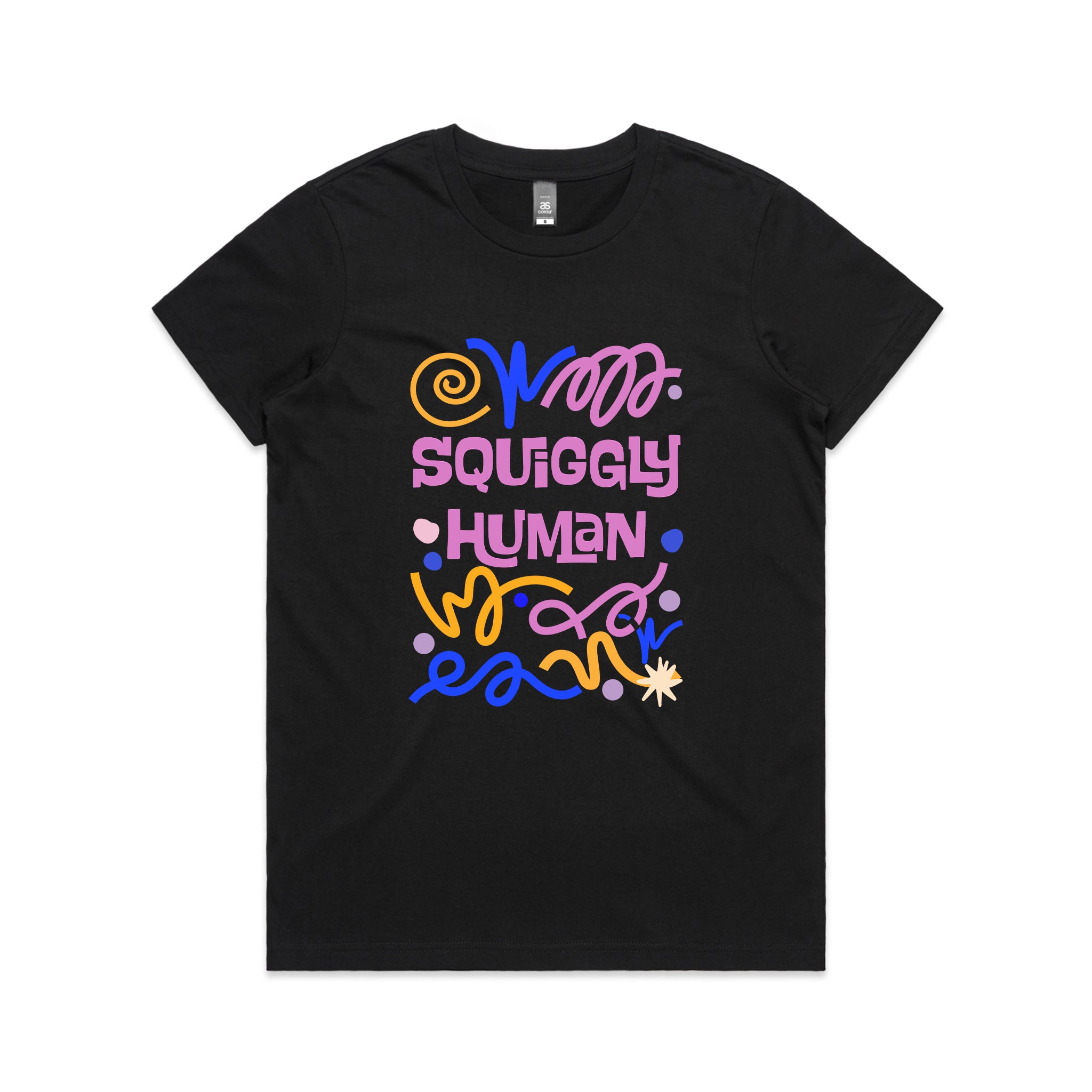 Squiggly Human Tee