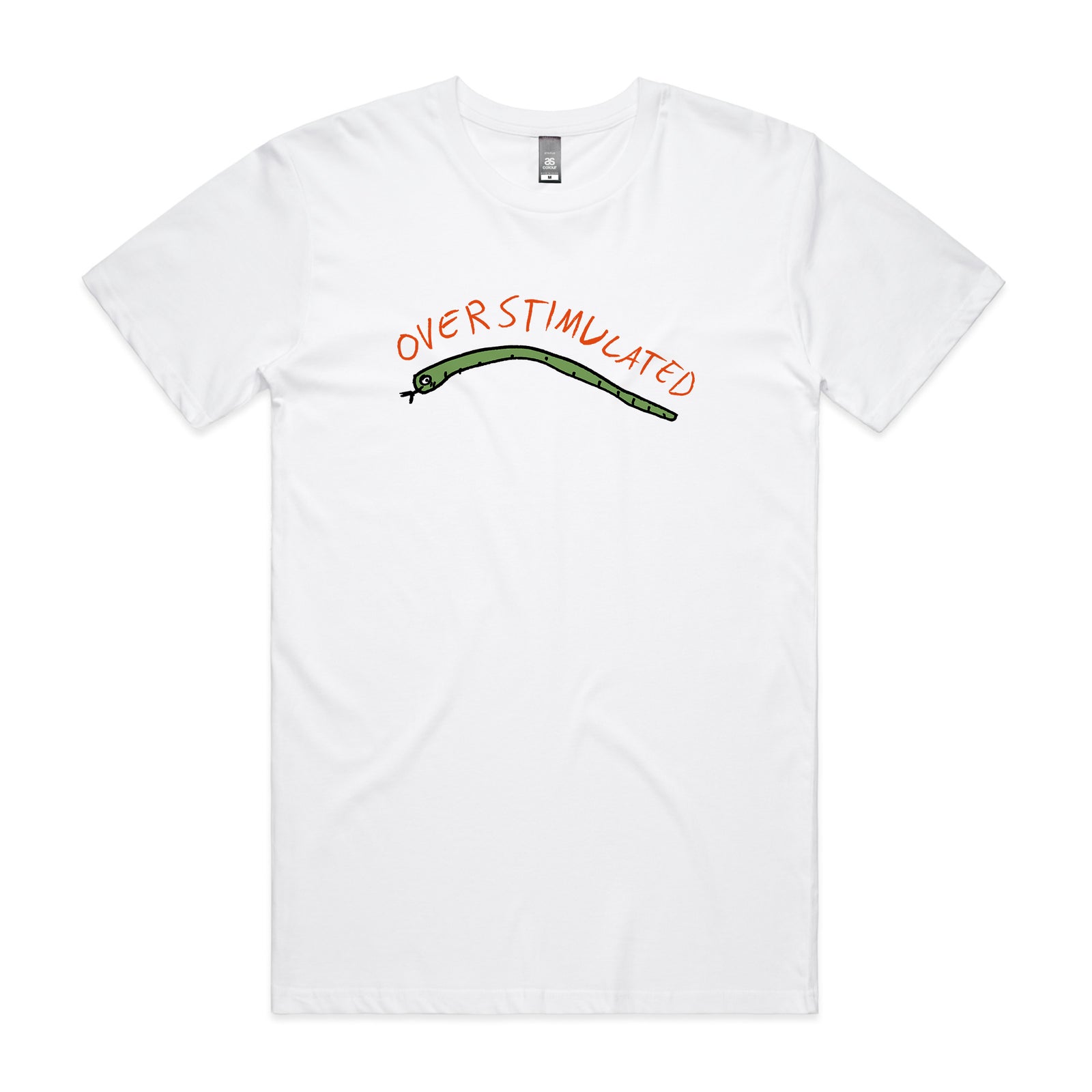 Overstimulated Snake Tee