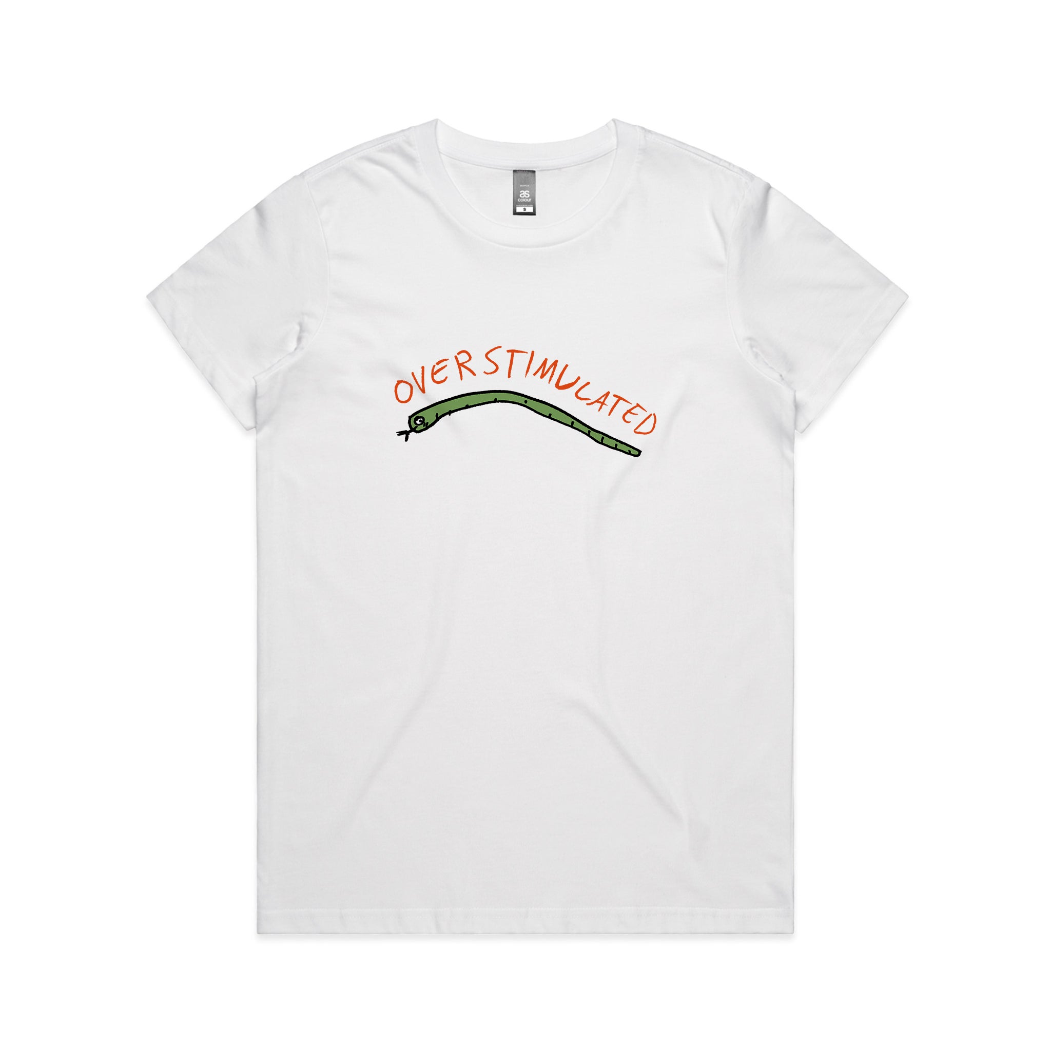 Overstimulated Snake Tee