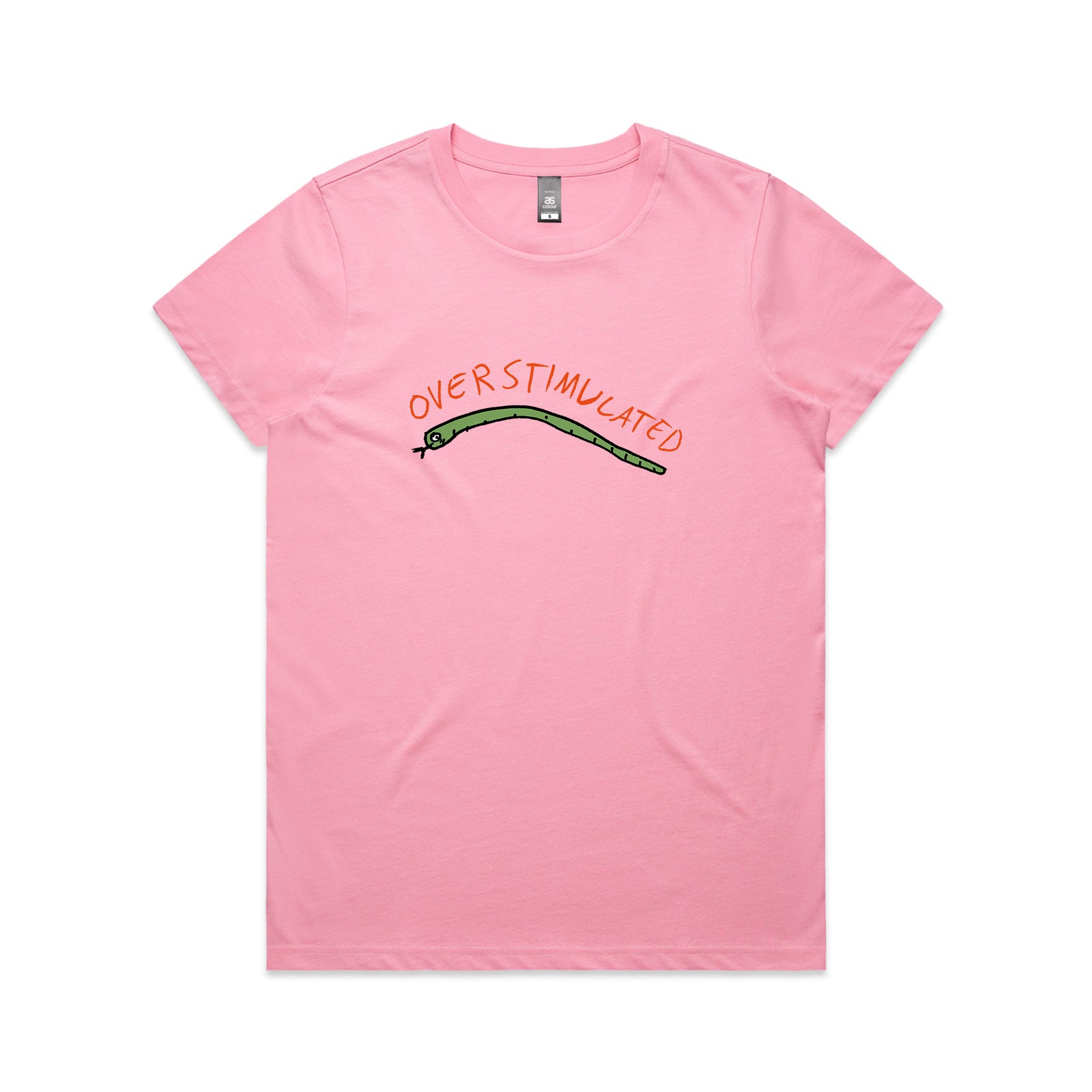 Overstimulated Snake Tee
