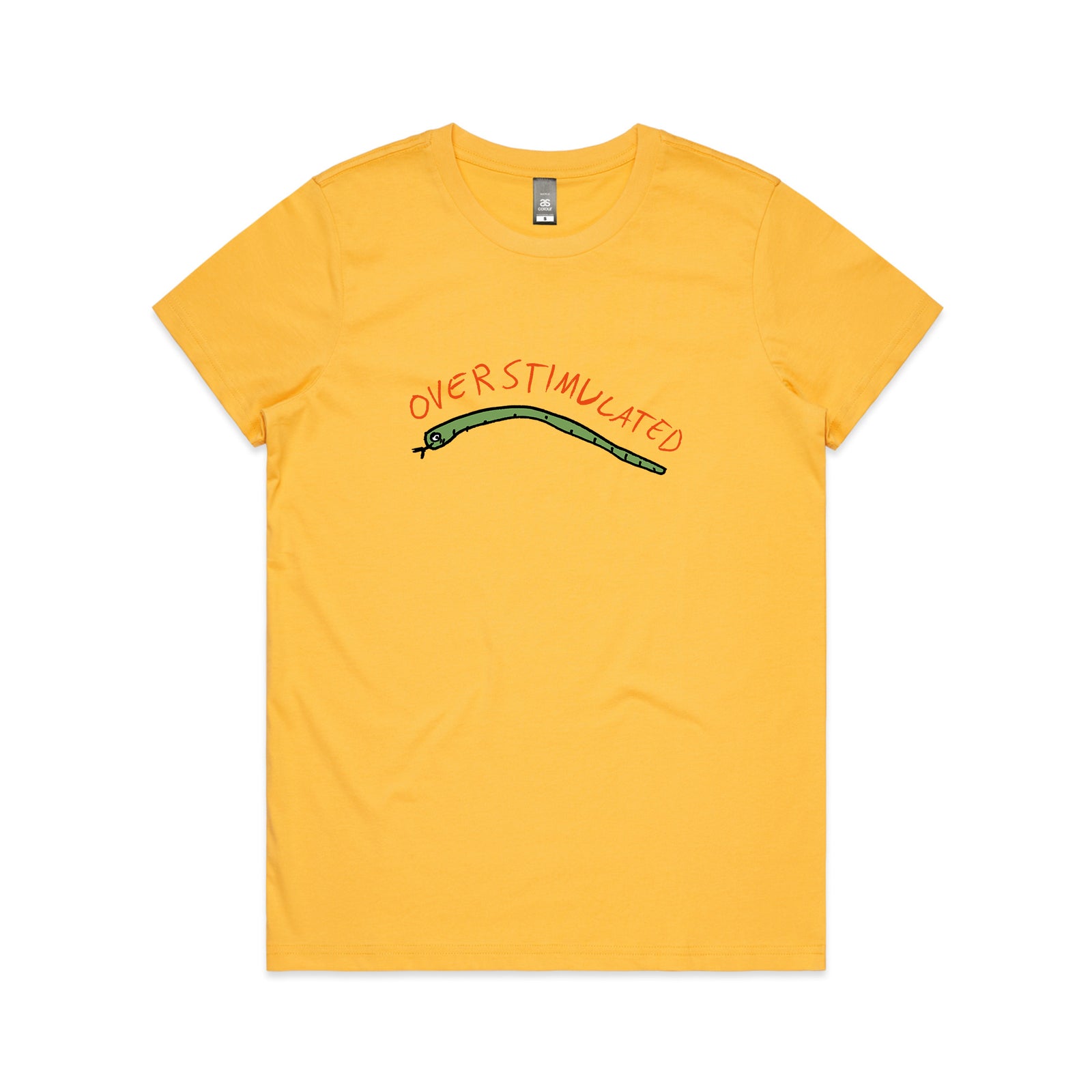 Overstimulated Snake Tee
