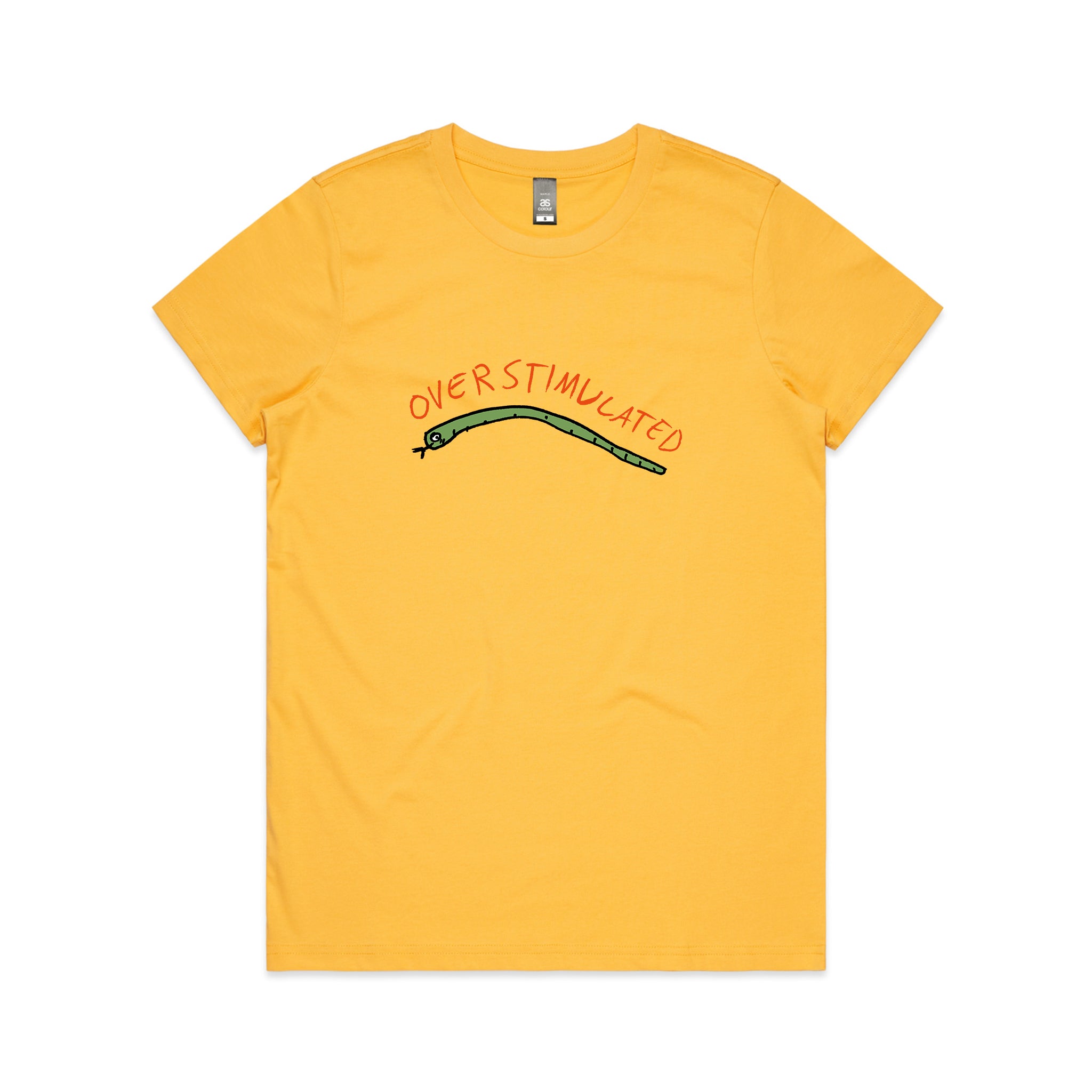 Overstimulated Snake Tee