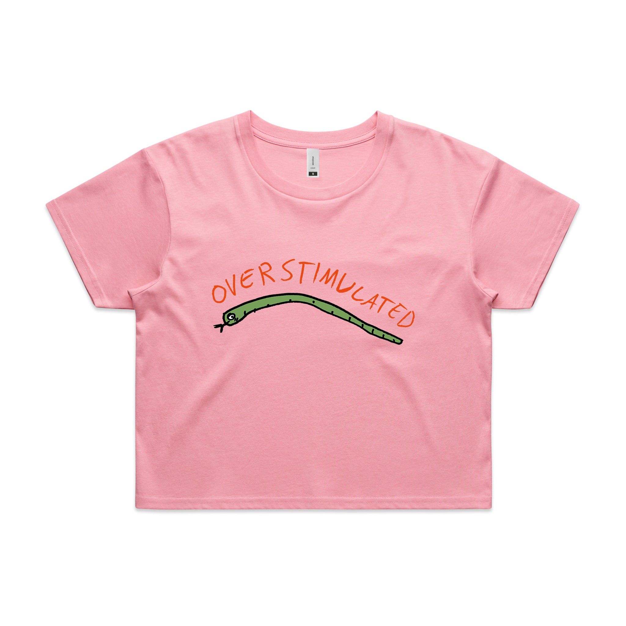 Overstimulated Snake Tee