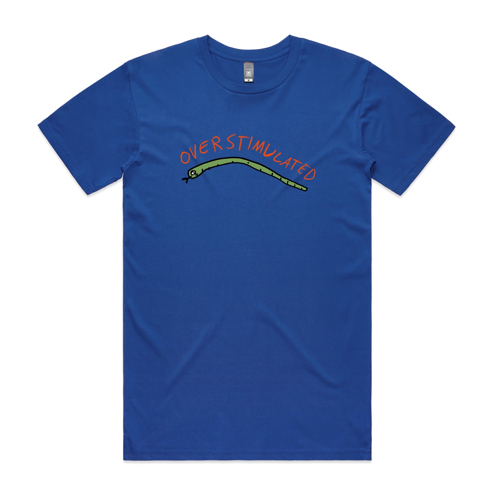 Overstimulated Snake Tee