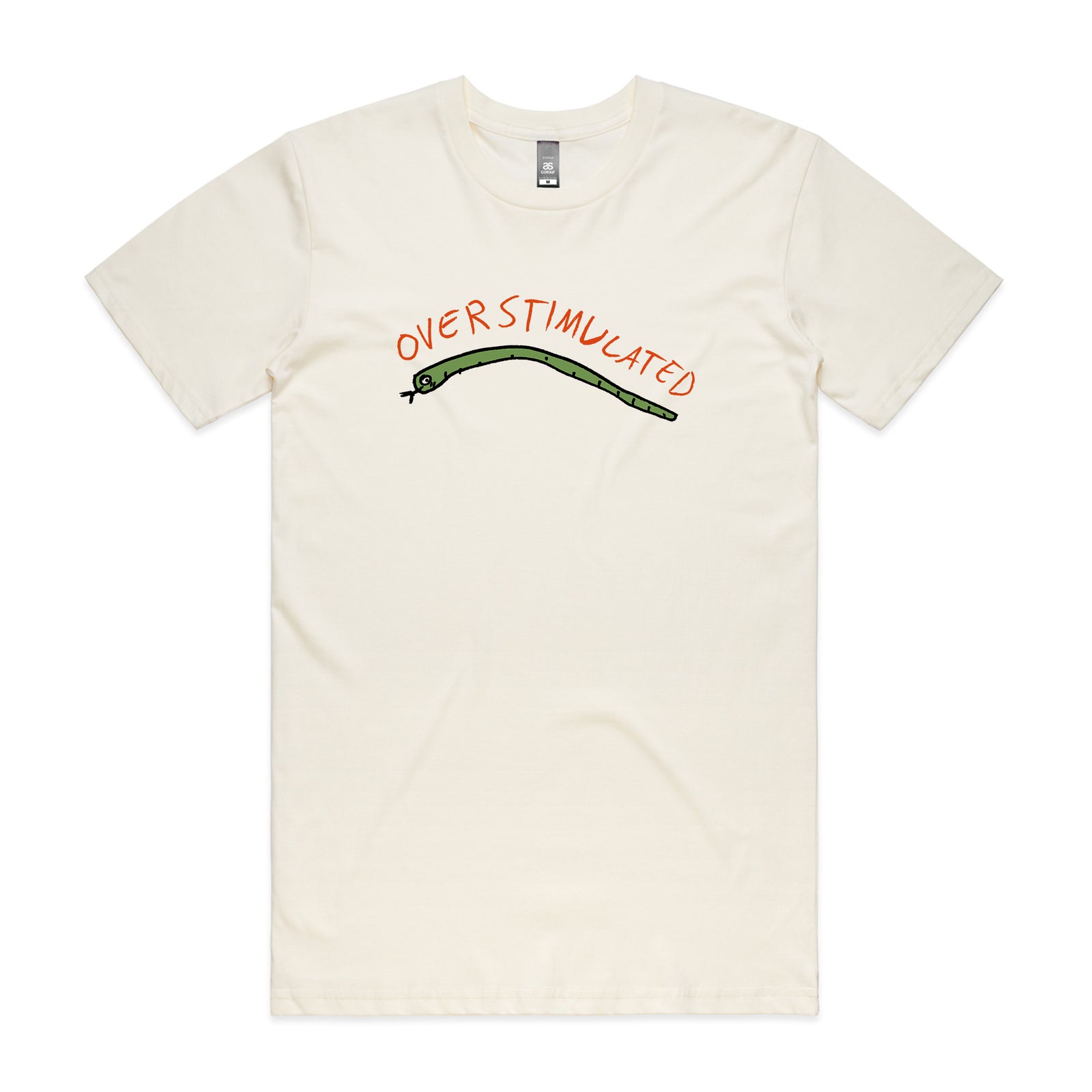 Overstimulated Snake Tee