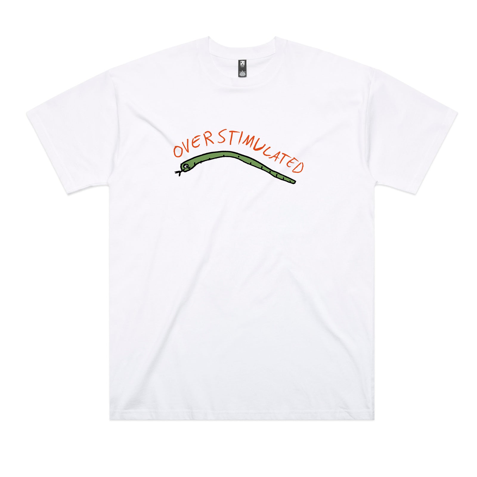 Overstimulated Snake Tee