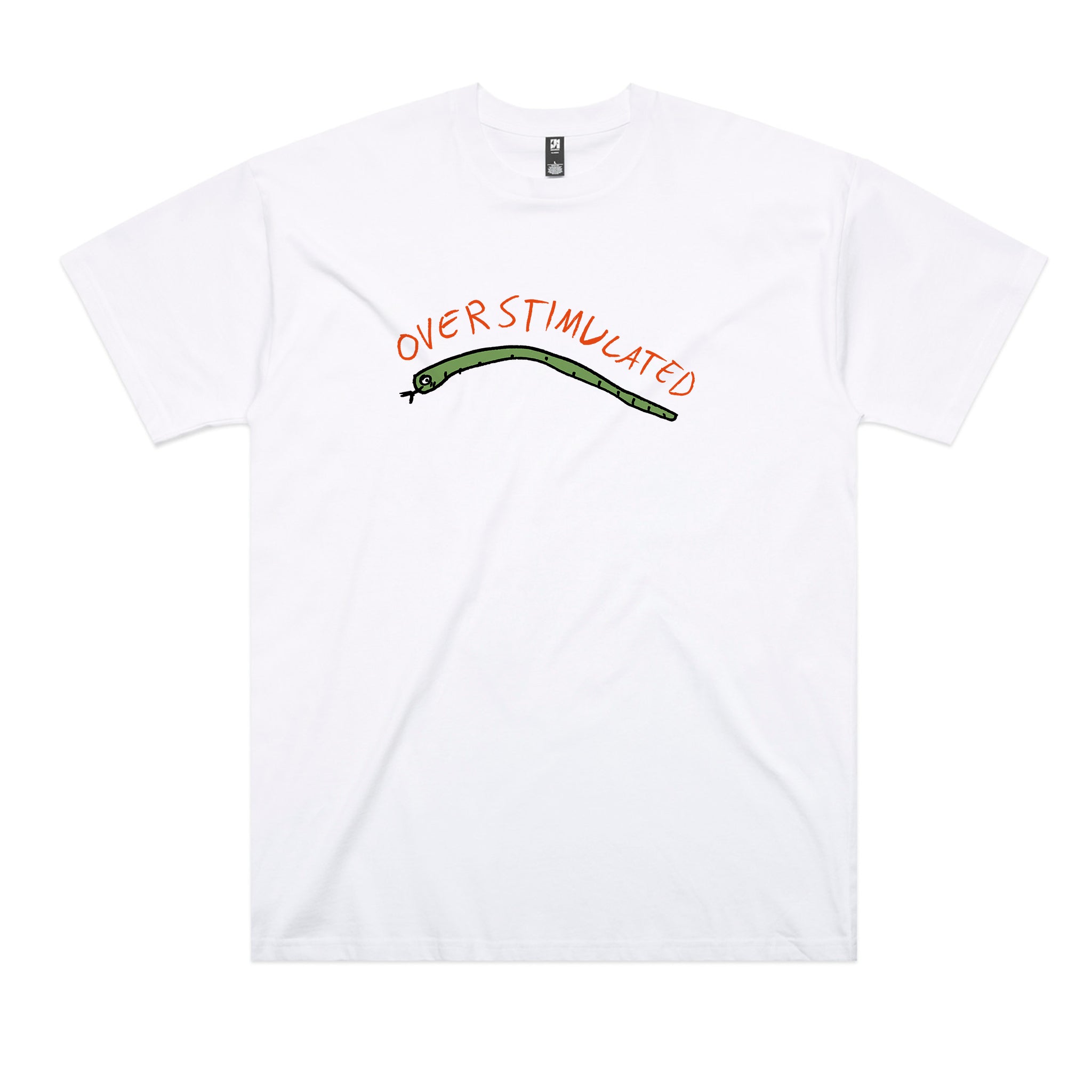 Overstimulated Snake Tee