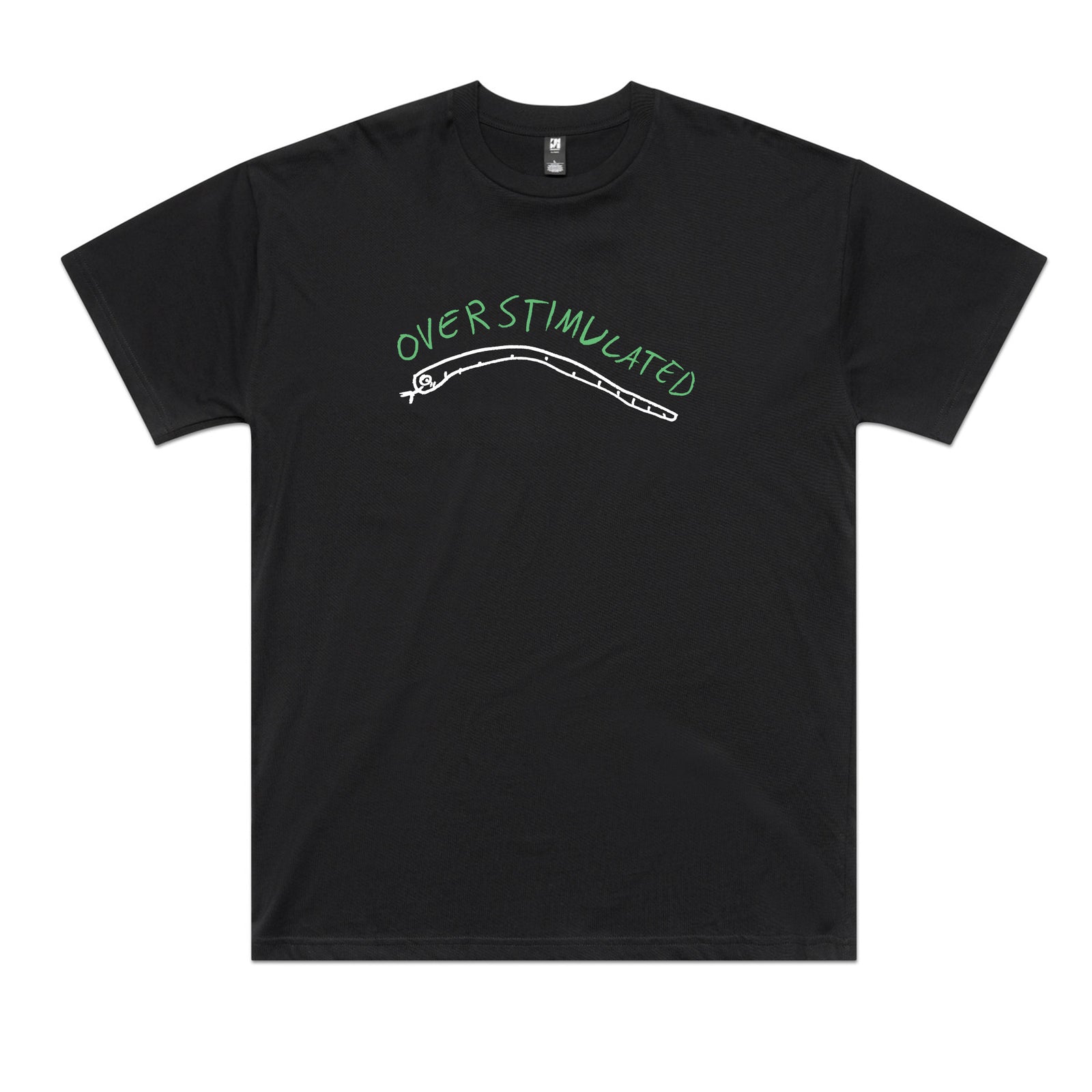 Overstimulated Snake Tee