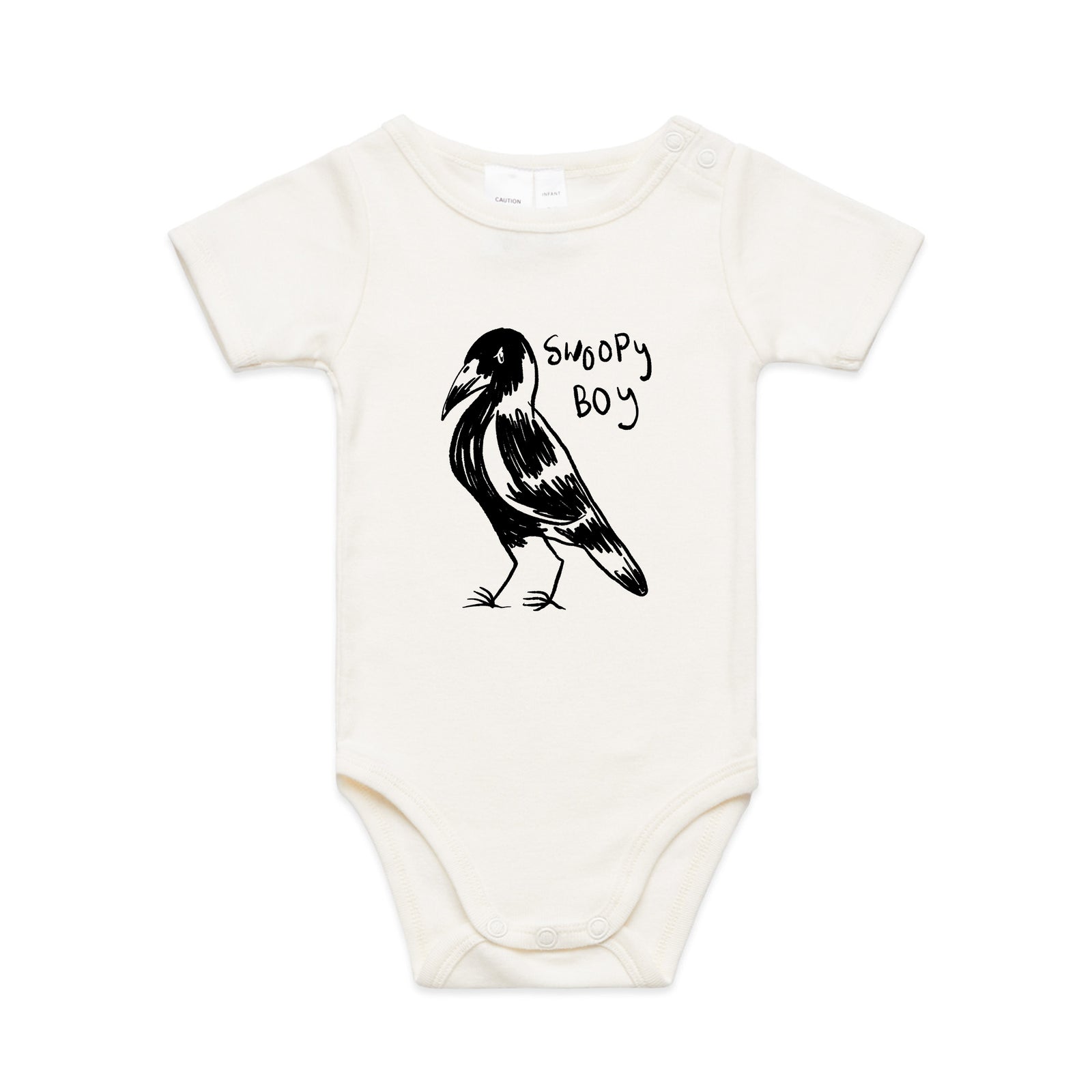 Swoopy Boy Baby Onesie
