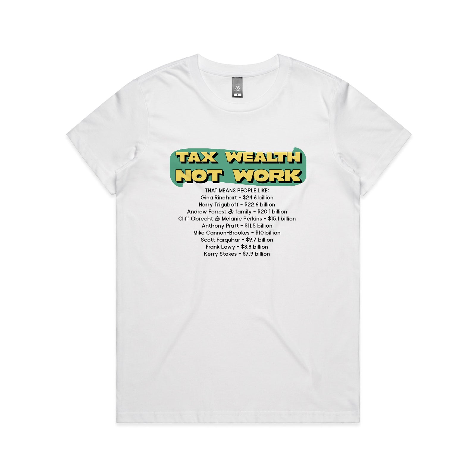 Tax Wealth Tee