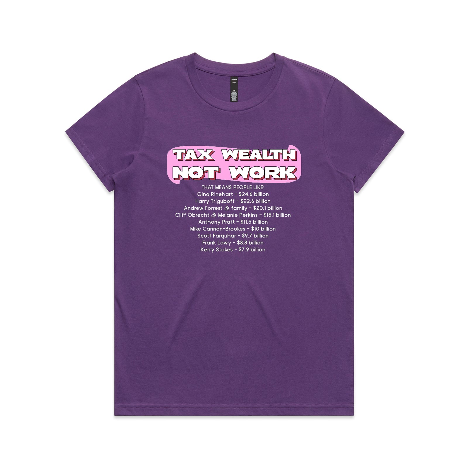 Tax Wealth Tee