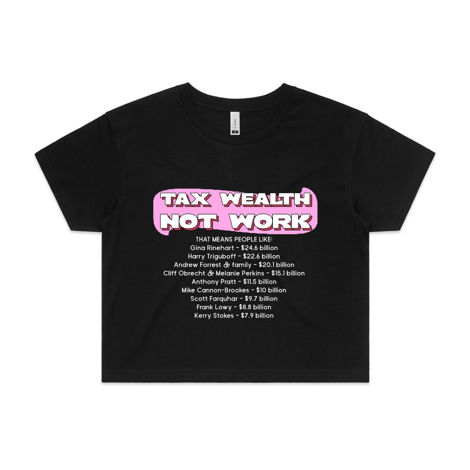 Tax Wealth Tee