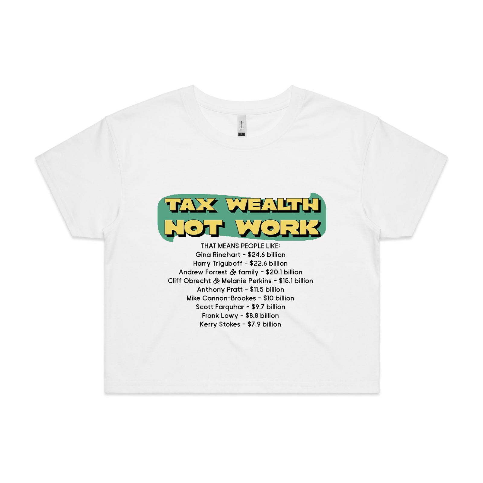 Tax Wealth Tee