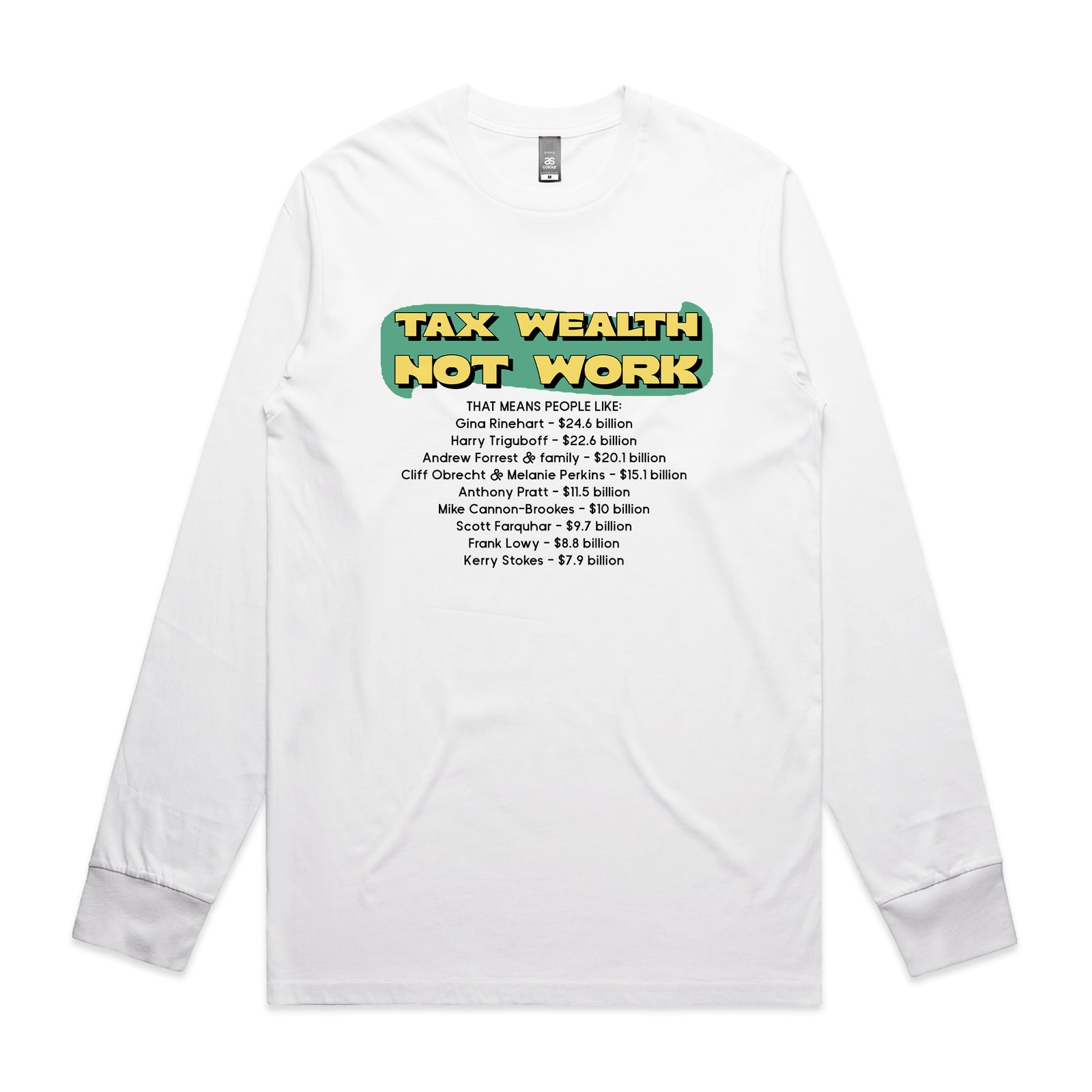 Tax Wealth Tee
