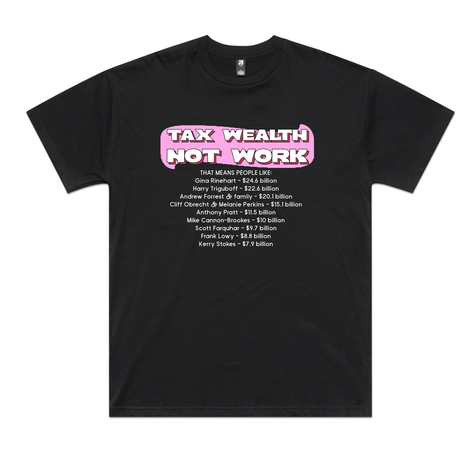 Tax Wealth Tee