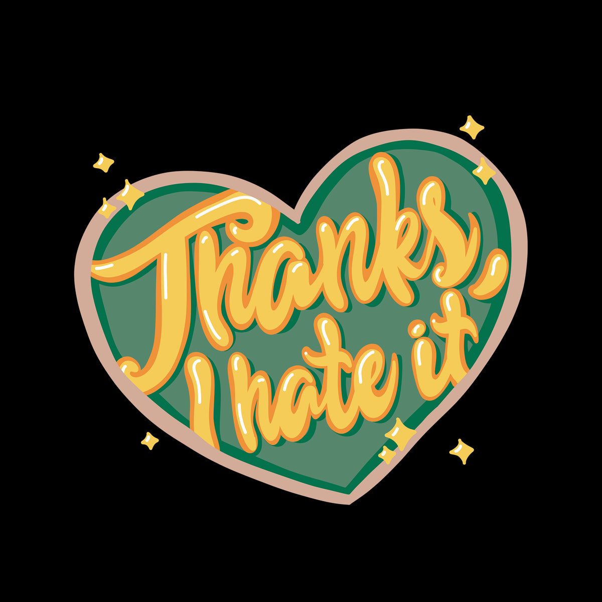 Thanks, I Hate It Sun Hat hat by Lonely Kids Club