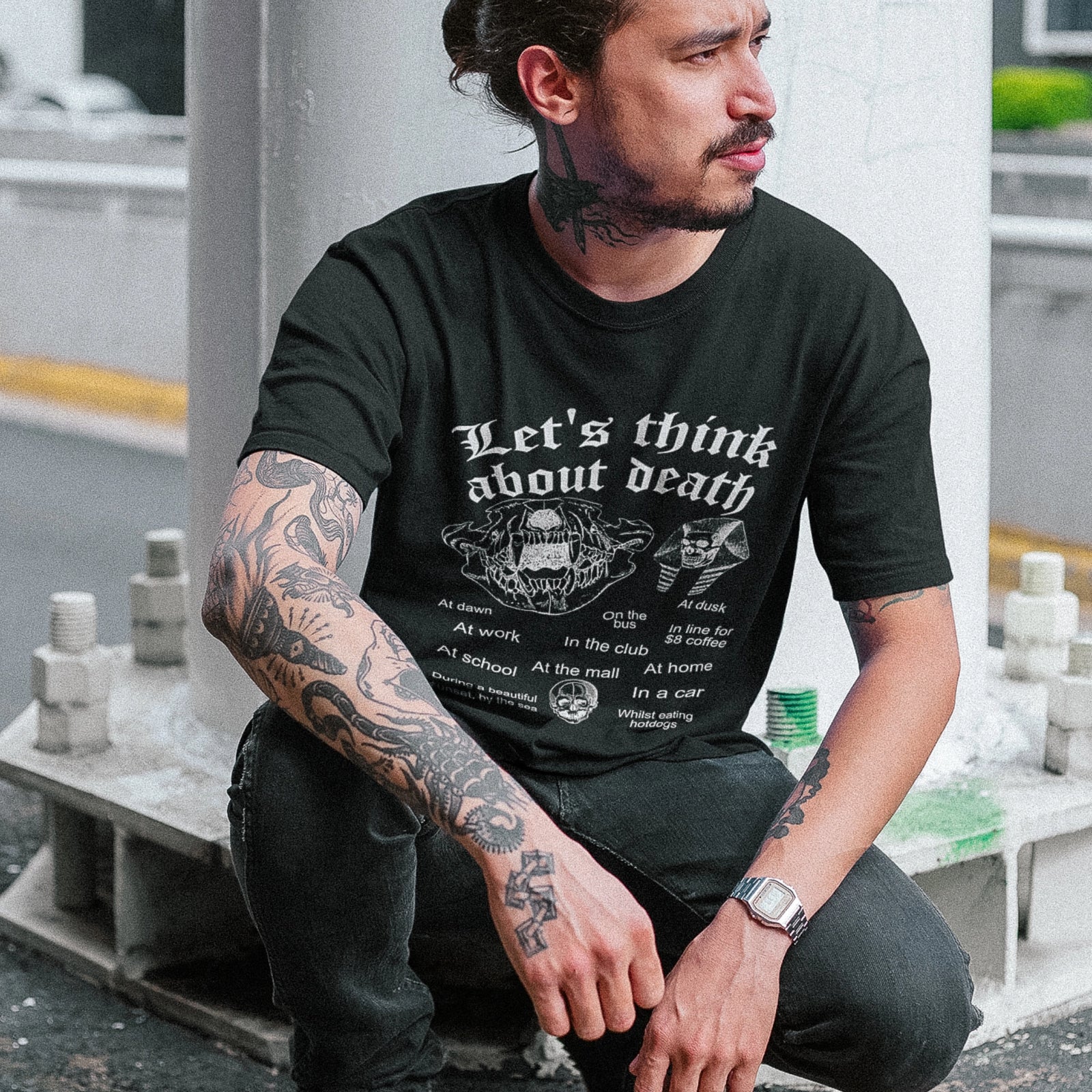 Think About Death Tee