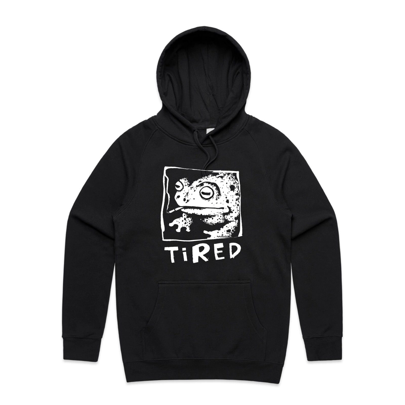 Tired Frog Hoodie