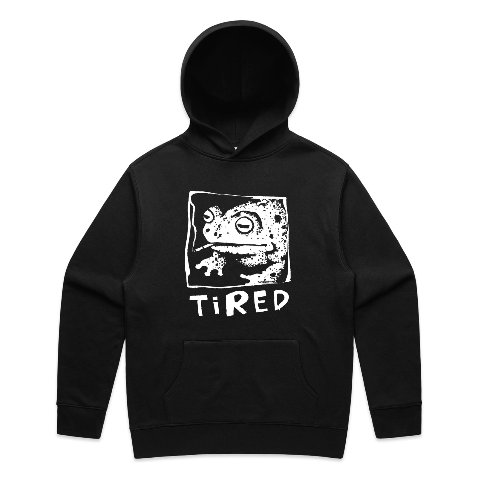 Tired Frog Hoodie