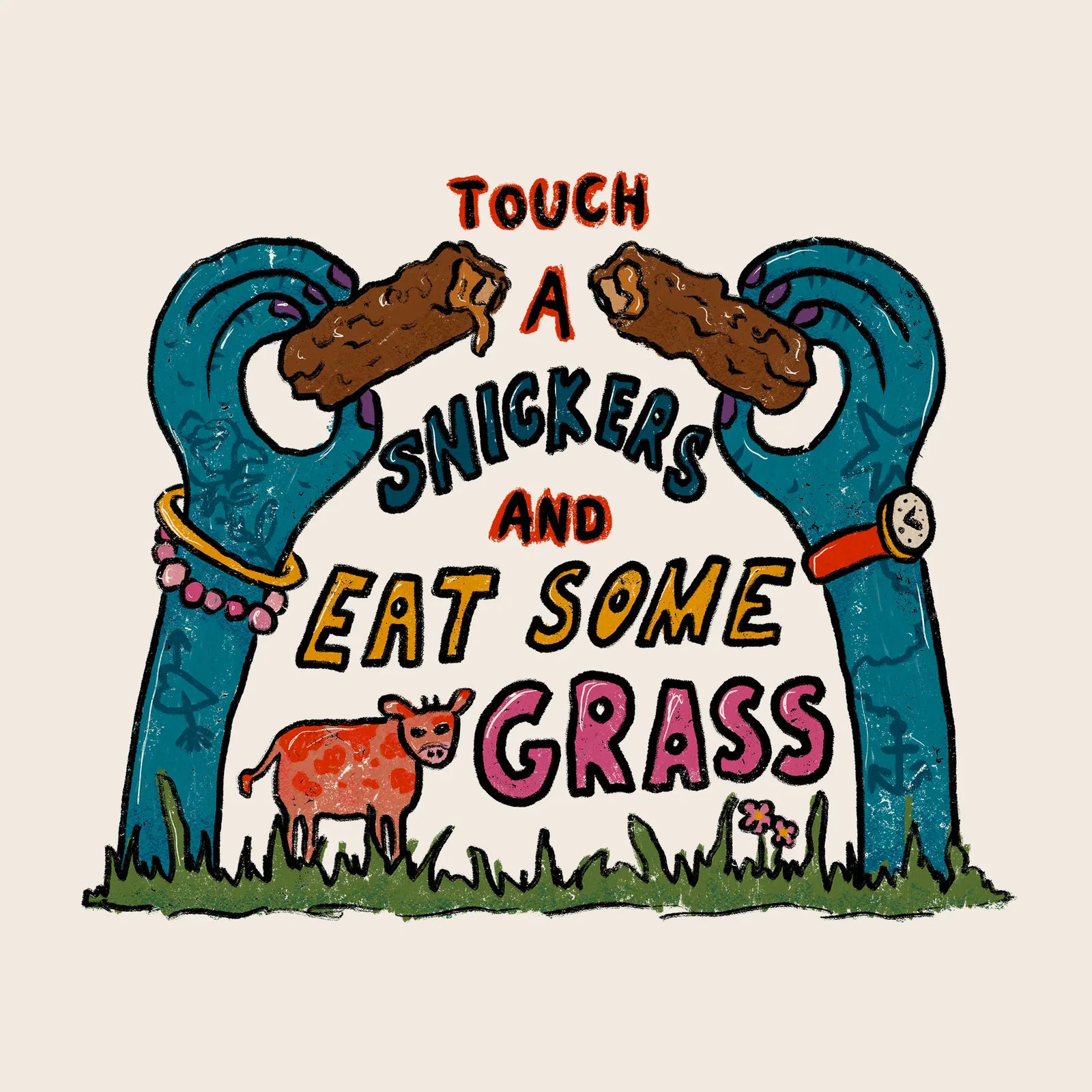 Touch A Snickers Tee