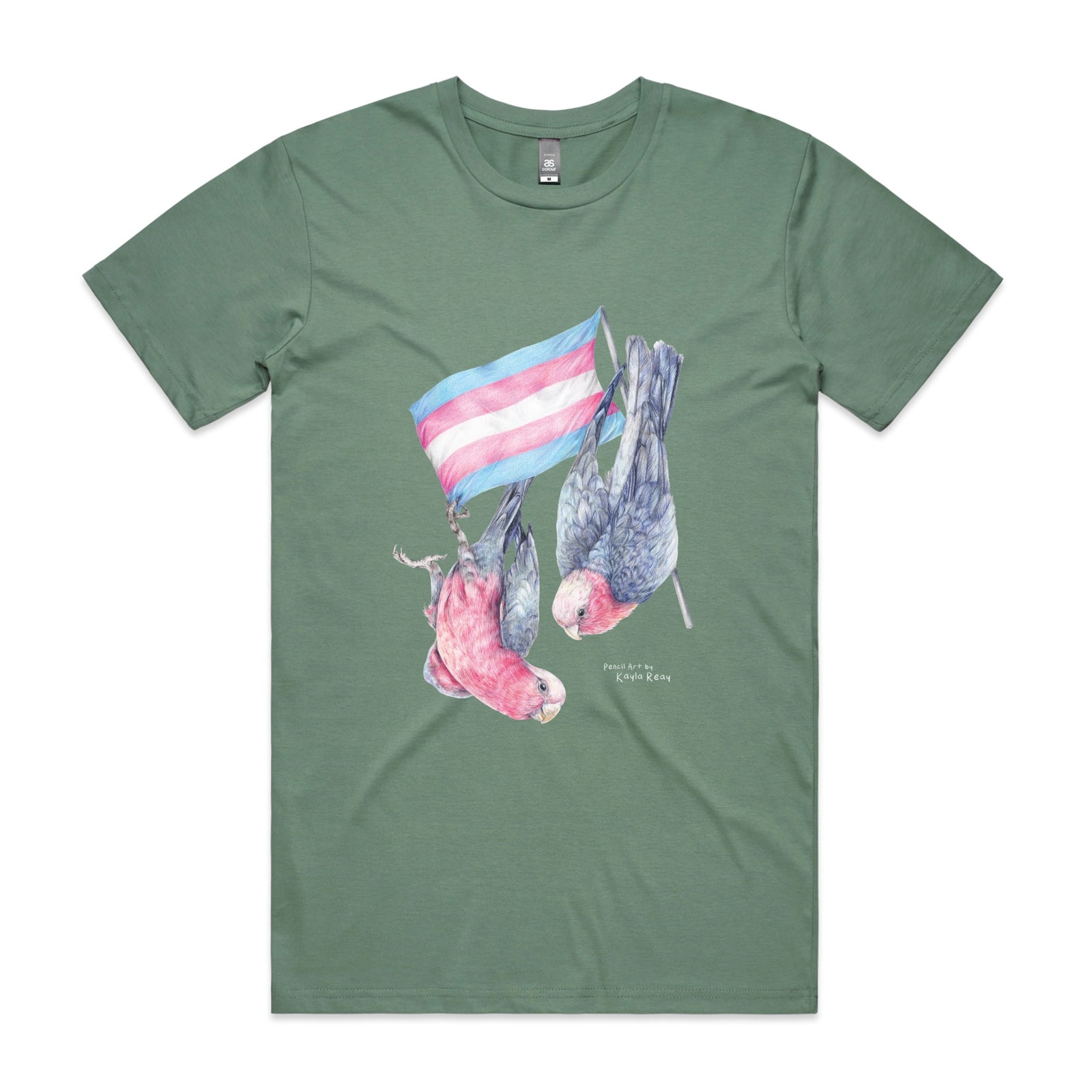 Trans Flag & Galahs Tee