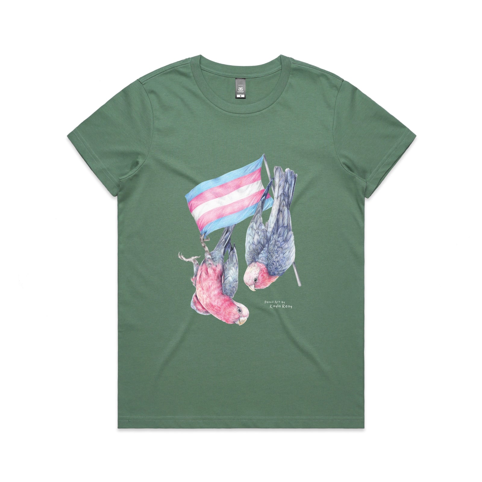 Trans Flag & Galahs Tee
