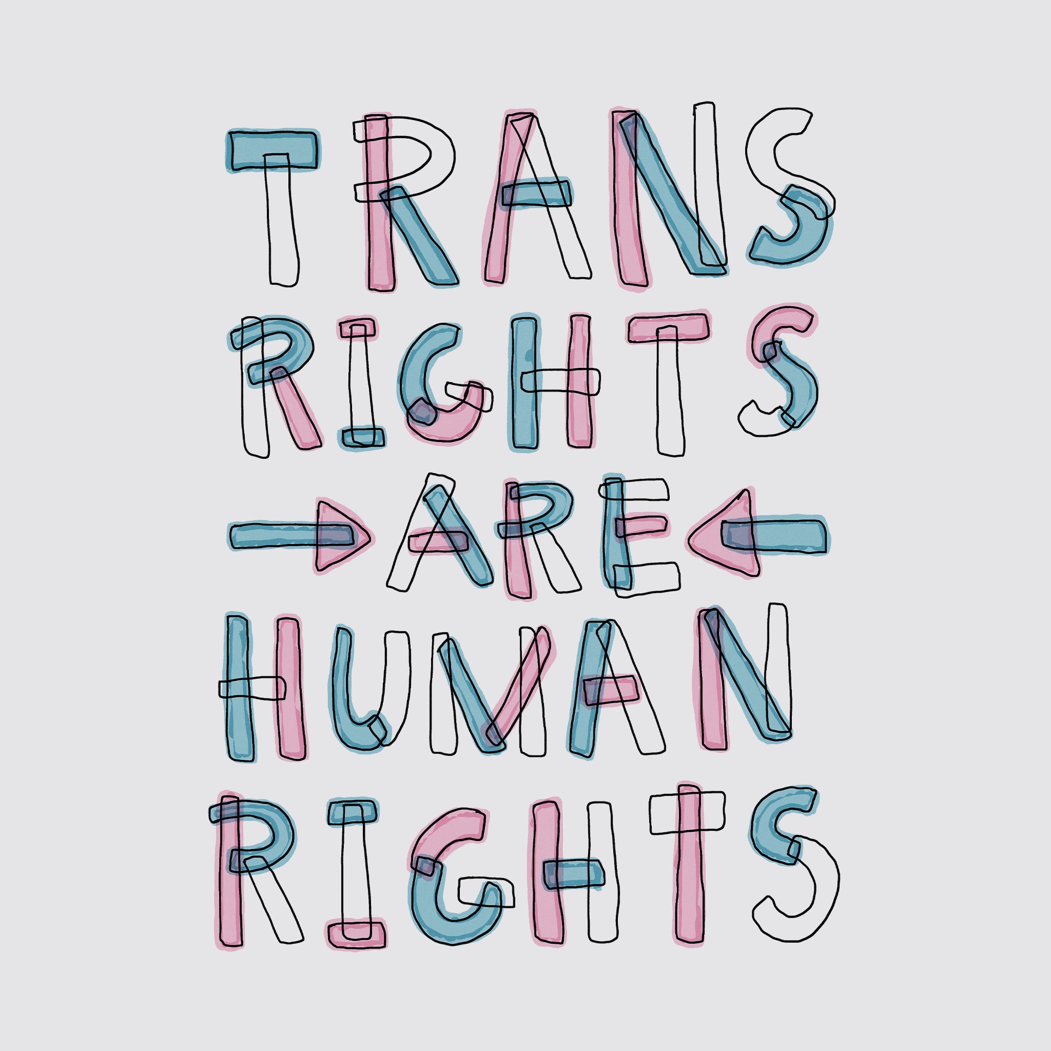 Trans Rights Are Human Rights Jumper