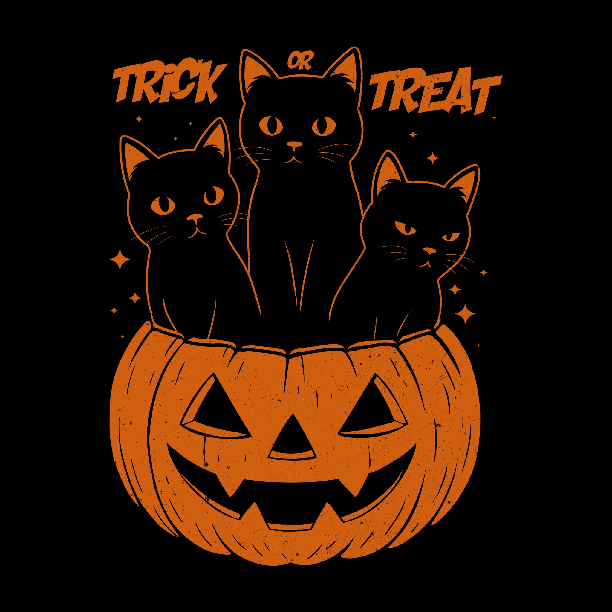 Trick Or Treat Cats Tee