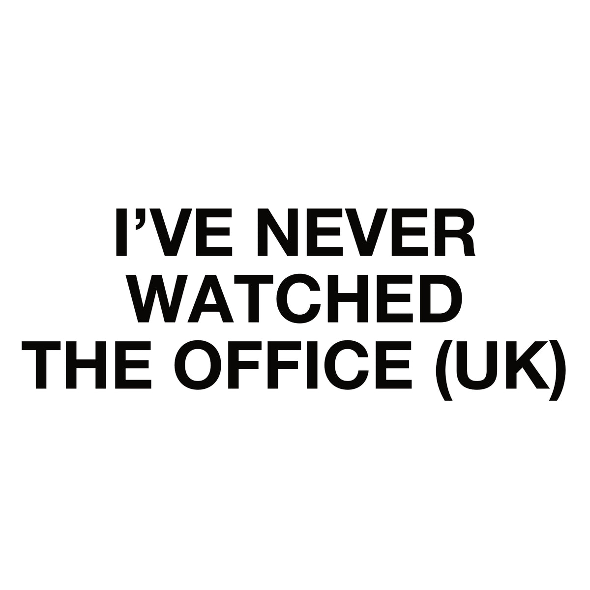The Office (UK) TV t-shirt design from Lonely Kids Club