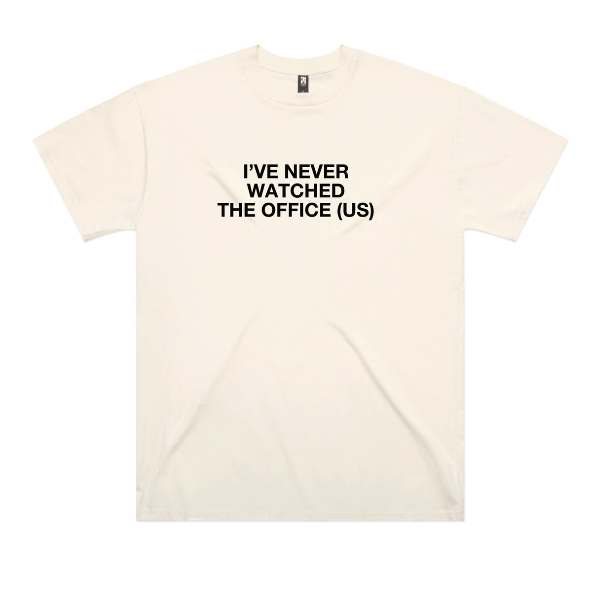 Ecru oversized t-shirt with The Office (US) TV design from Lonely Kids Club