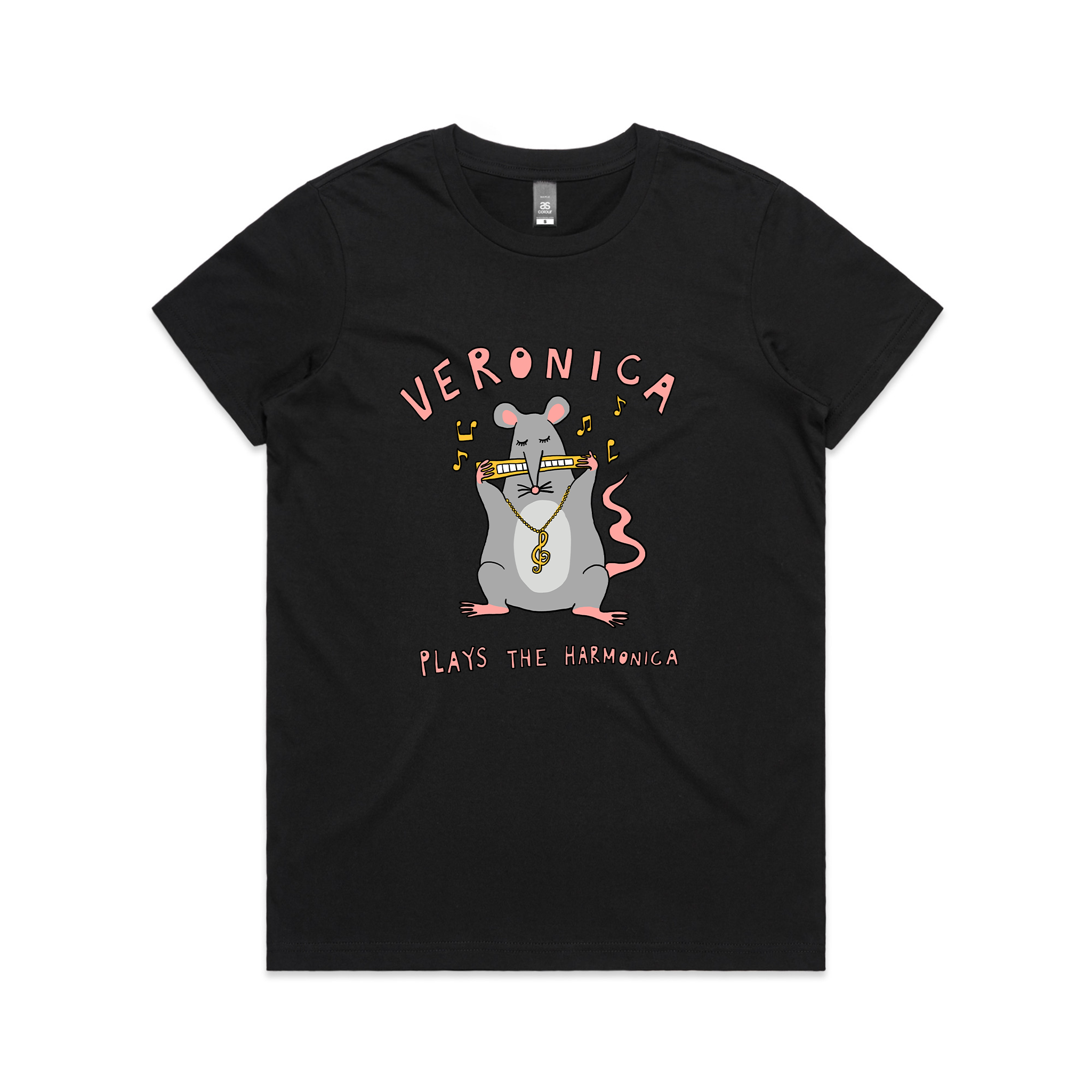 Veronica Plays The Harmonica Tee