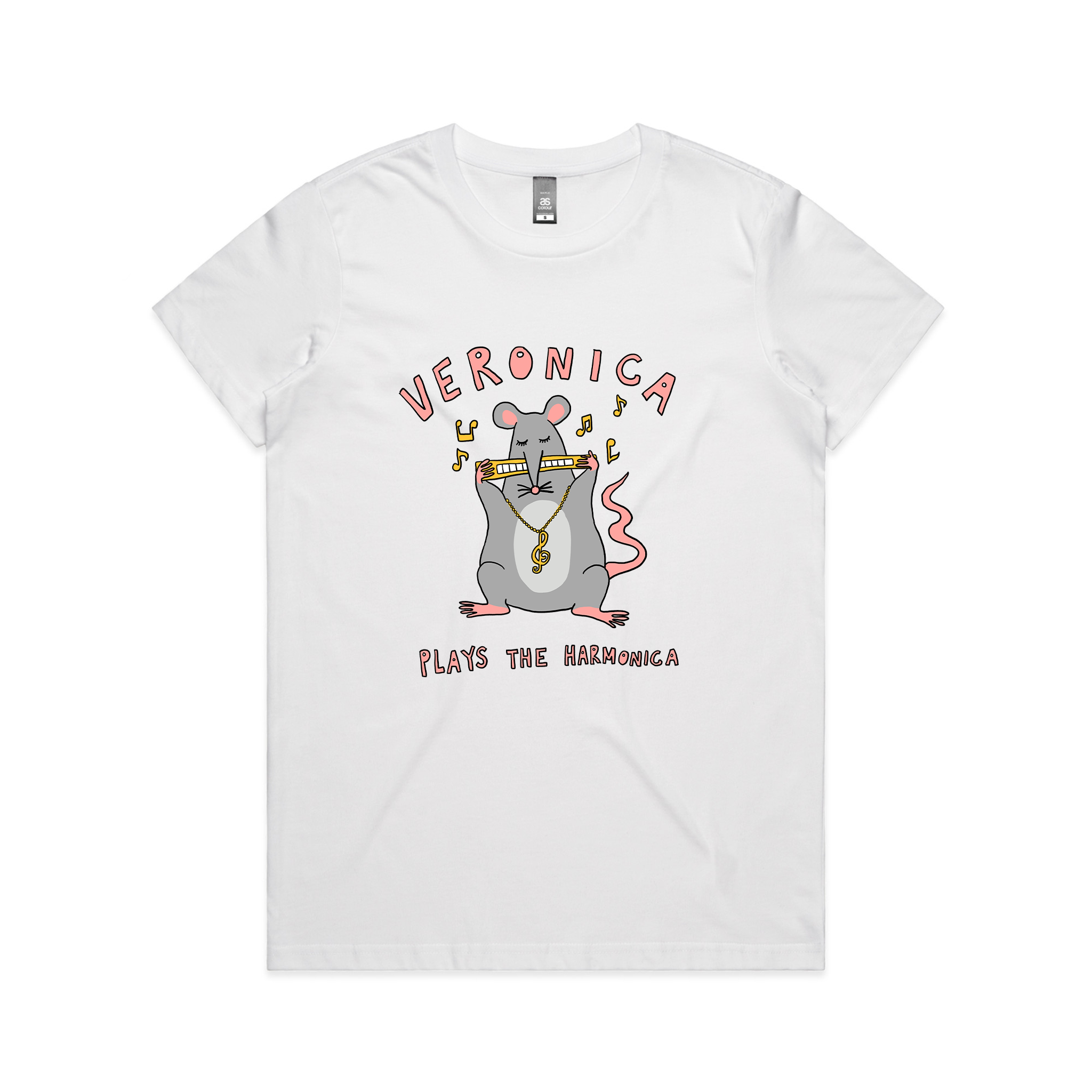 Veronica Plays The Harmonica Tee