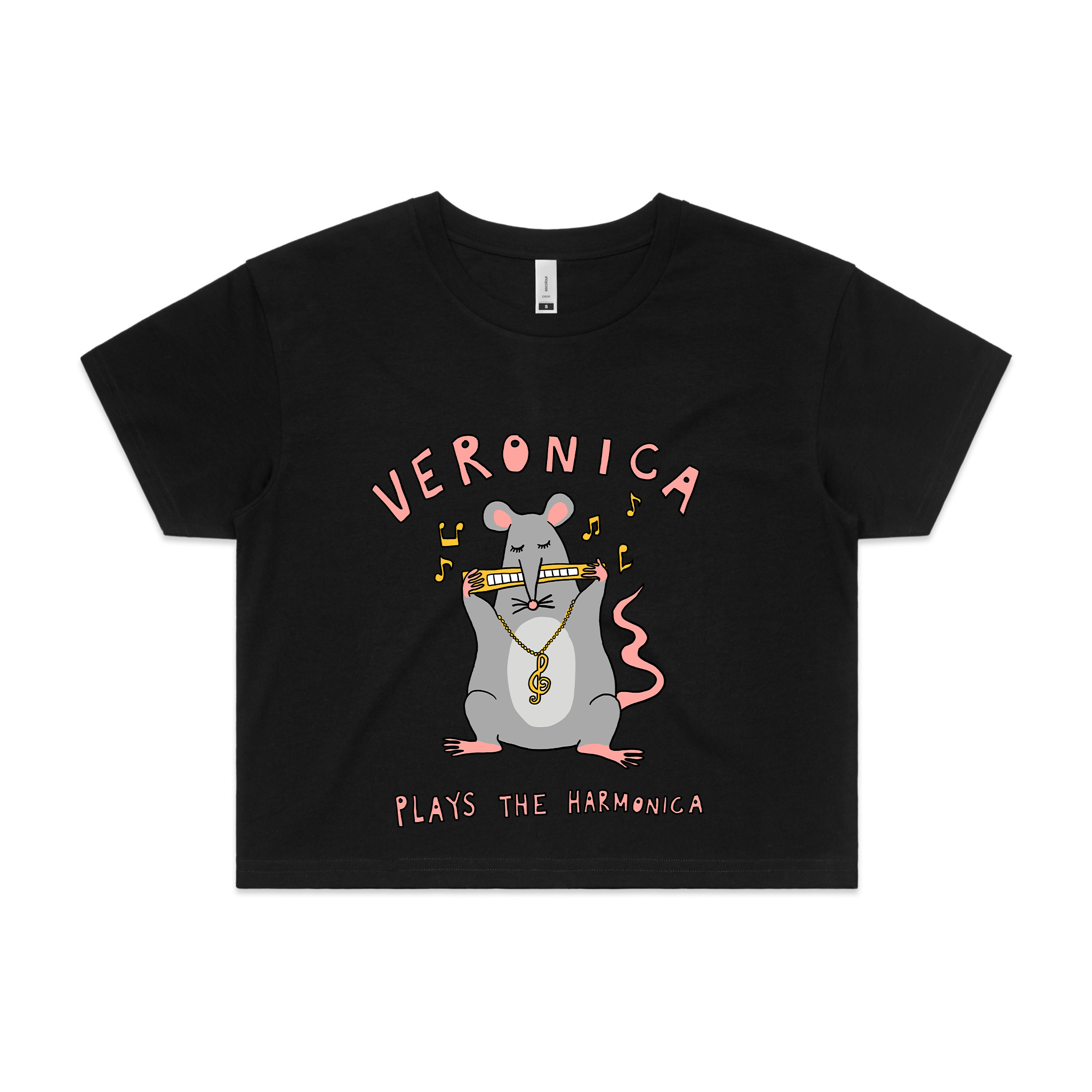 Veronica Plays The Harmonica Tee