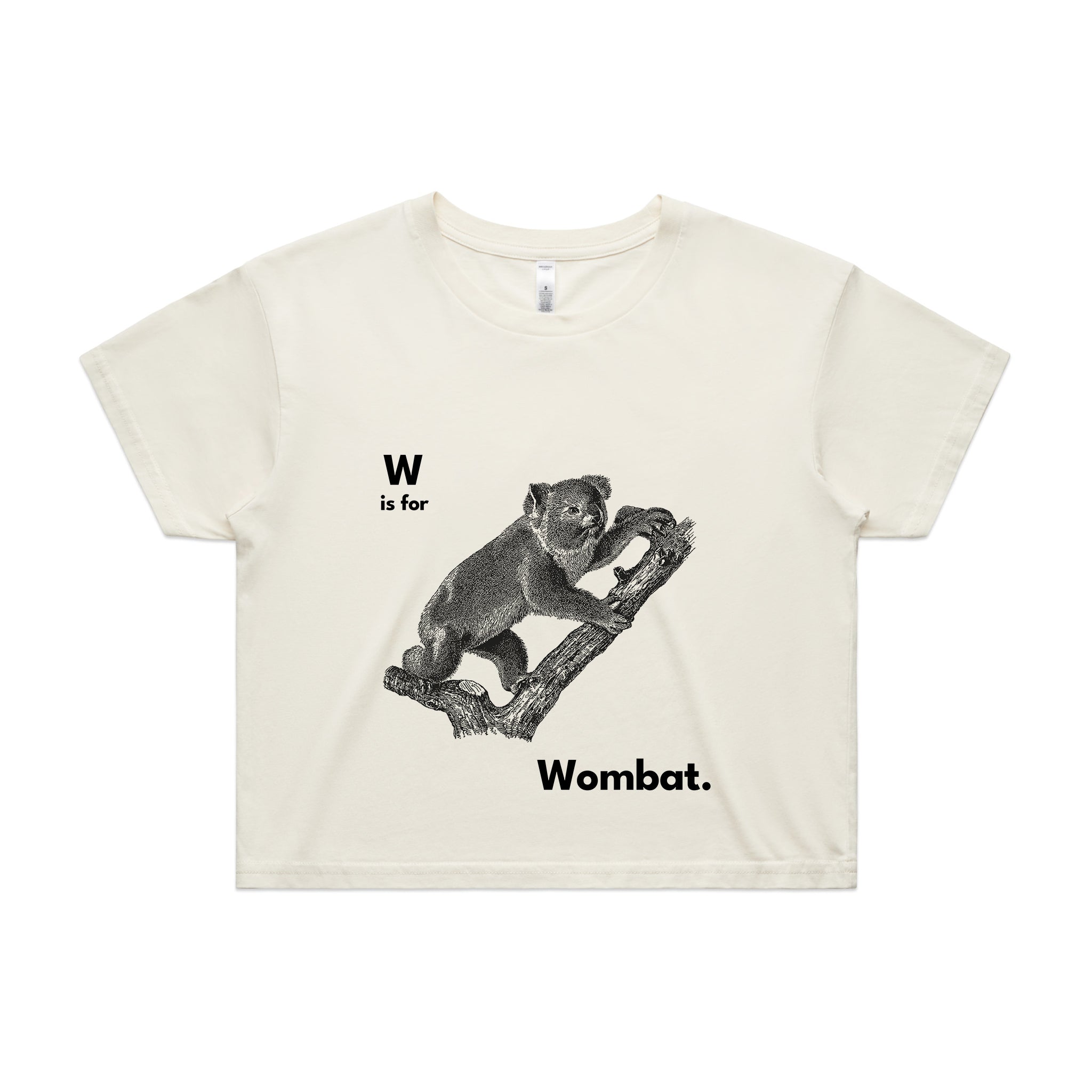 W Is For Wombat Tee